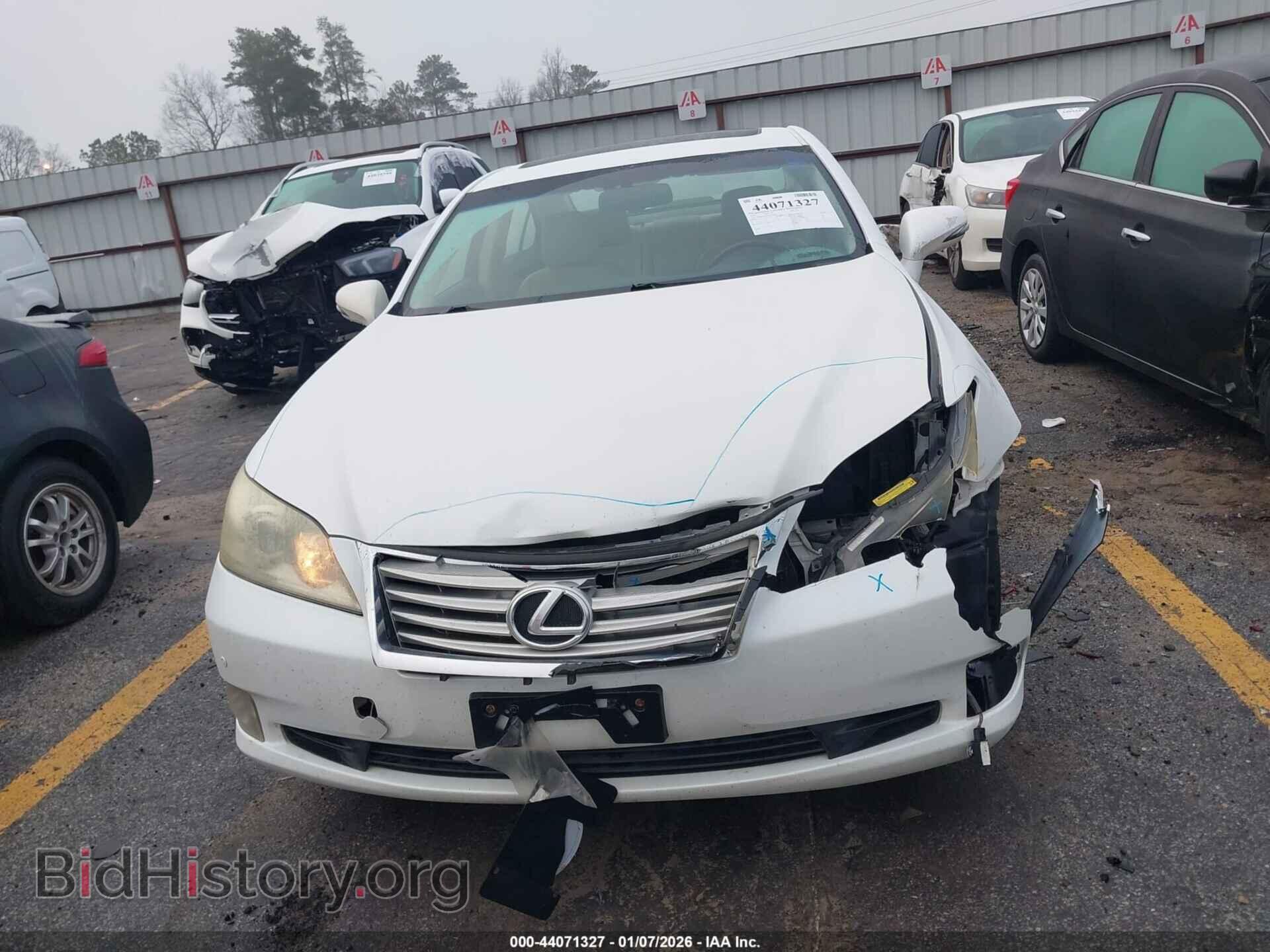 2012 LEXUS ES 350 - VIN: JTHBK1EGXC2474799 - Фото 12