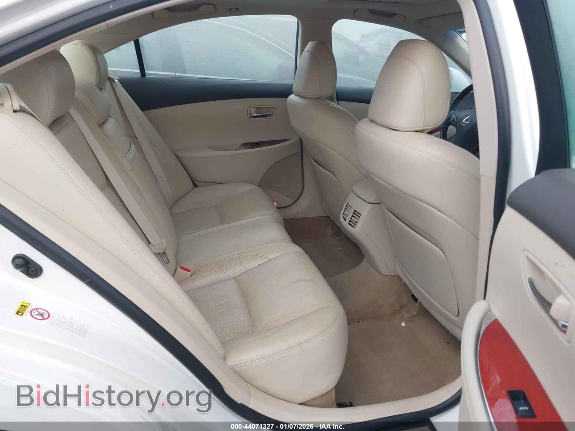 2012 LEXUS ES 350 - VIN: JTHBK1EGXC2474799 - Фото 8