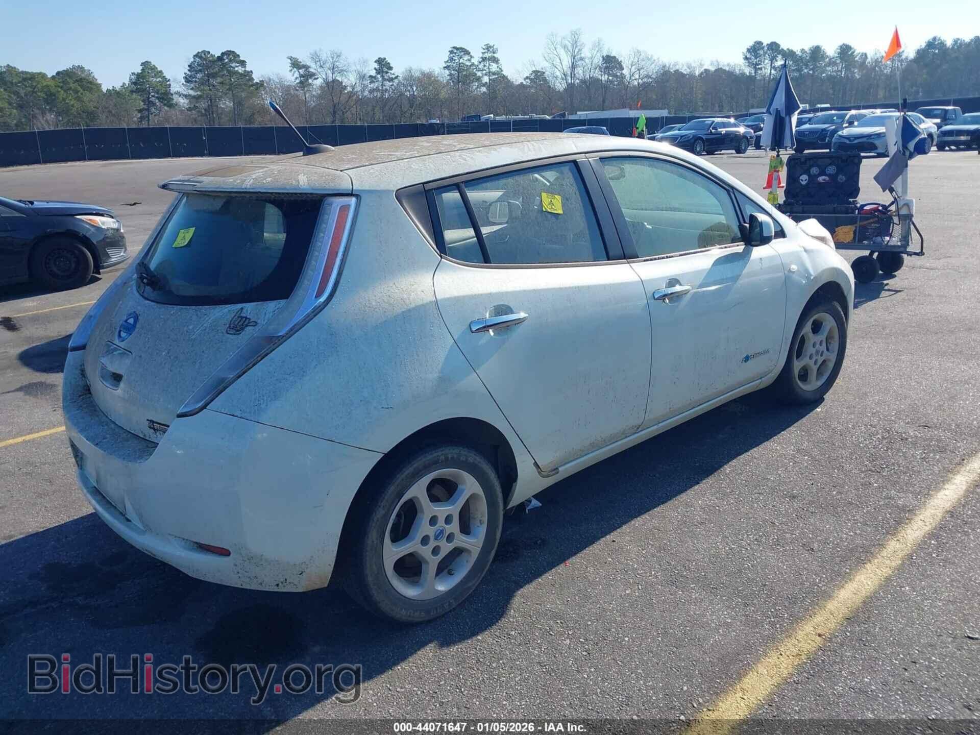 2012 NISSAN LEAF - VIN: JN1AZ0CP4CT025461 - Фото 4