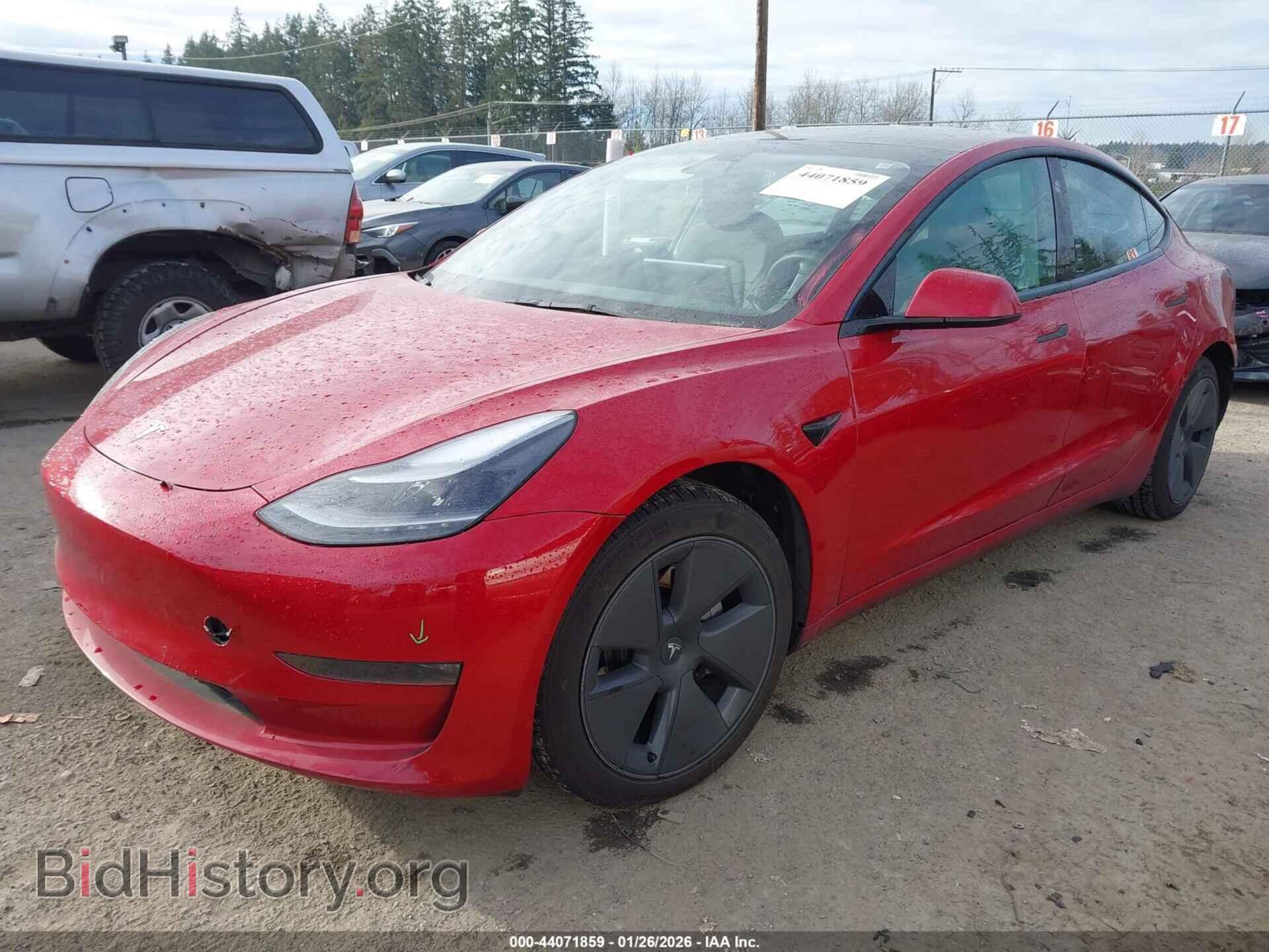 2022 TESLA MODEL 3 - VIN: 5YJ3E1EB5NF135255 - Фото 2