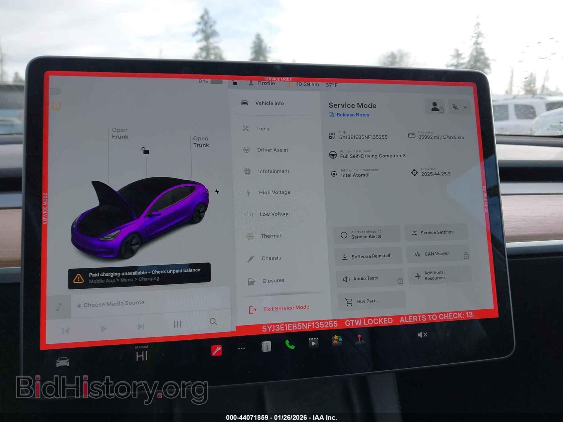 2022 TESLA MODEL 3 - VIN: 5YJ3E1EB5NF135255 - Фото 7