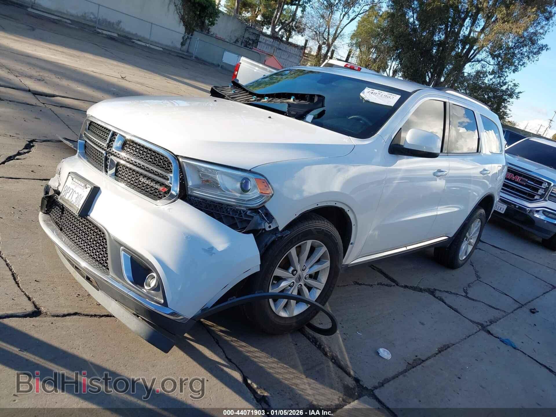 2020 DODGE DURANGO - VIN: 1C4RDJAG2LC163071 - Фото 2