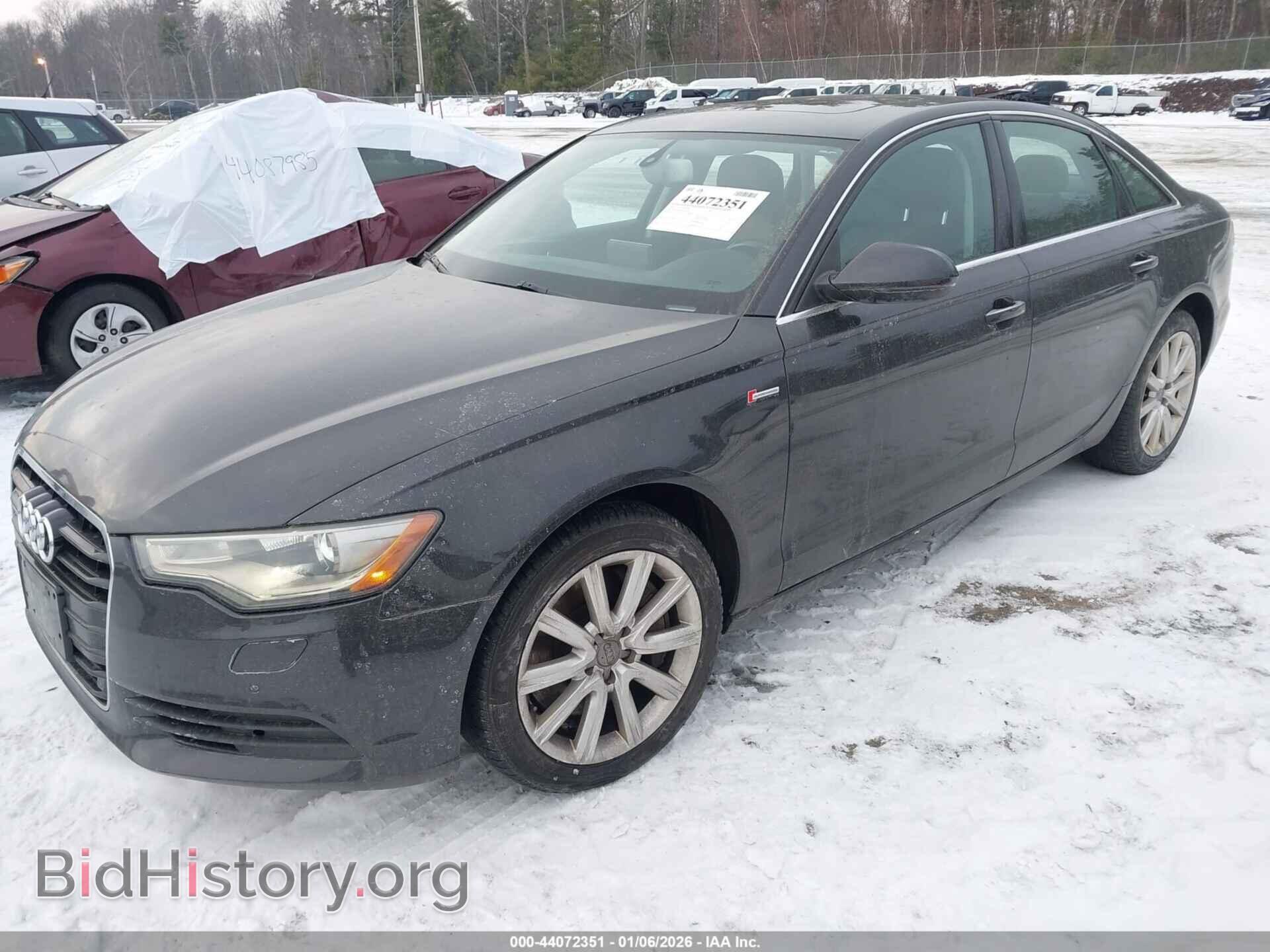 2013 AUDI A6 - VIN: WAUGGAFC6DN040803 - Фото 2