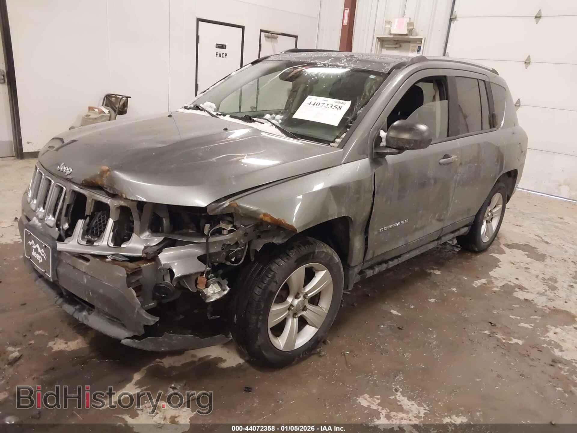 2013 JEEP COMPASS - VIN: 1C4NJDAB6DD180786 - Фото 2