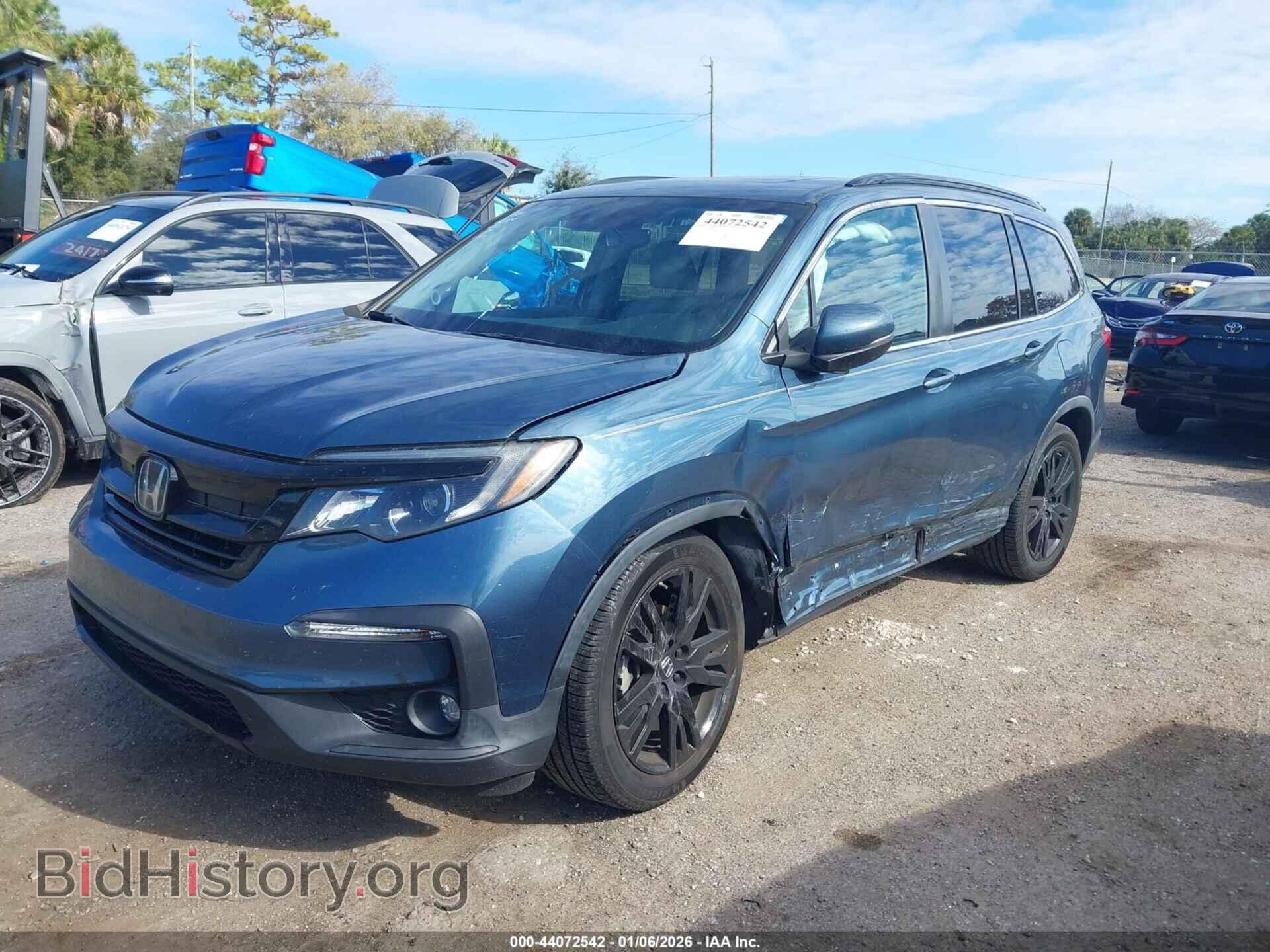 2021 HONDA PILOT - VIN: 5FNYF5H28MB012828 - Фото 2