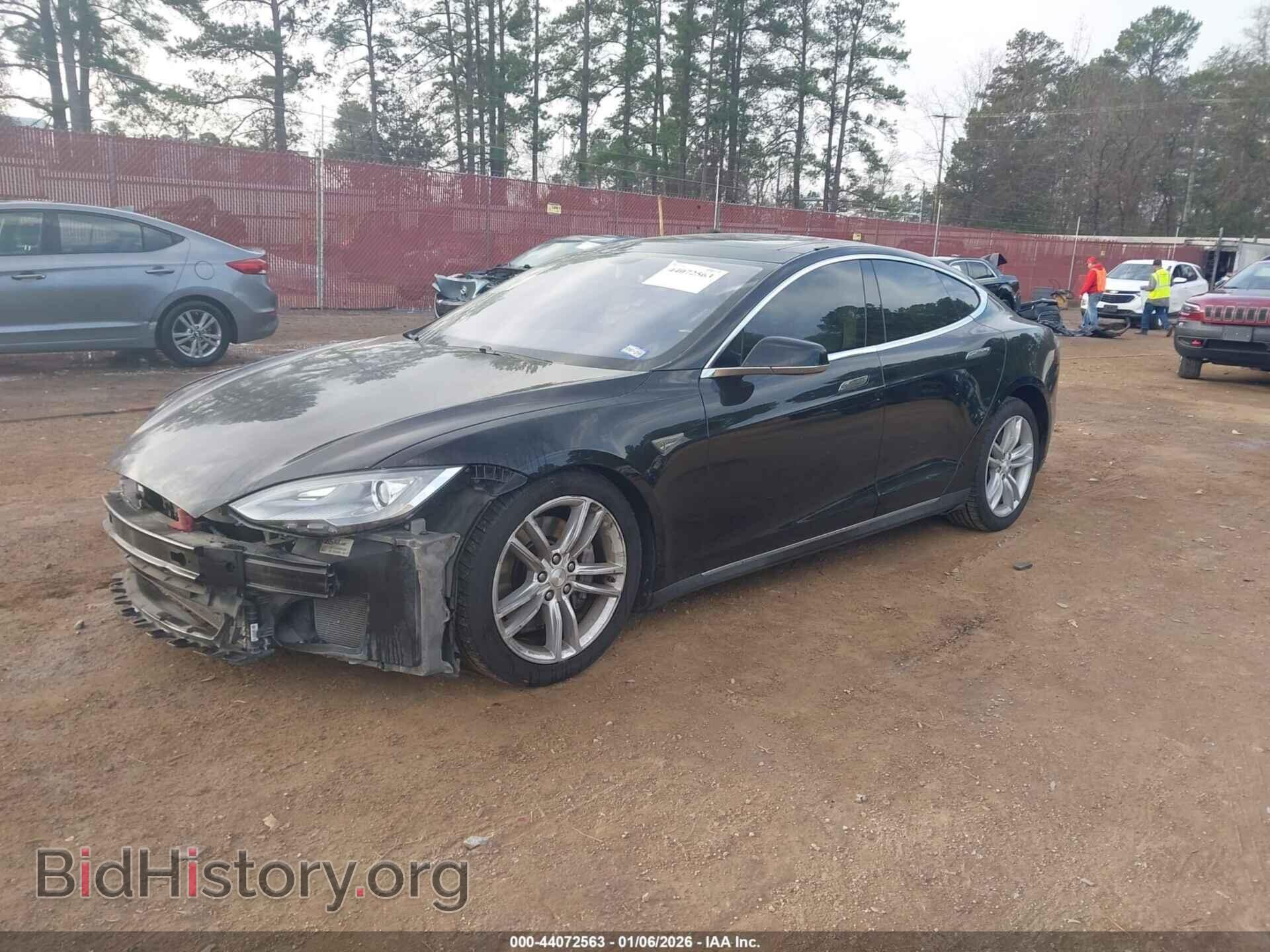 2014 TESLA MODEL S - VIN: 5YJSA1H17EFP36600 - Фото 2