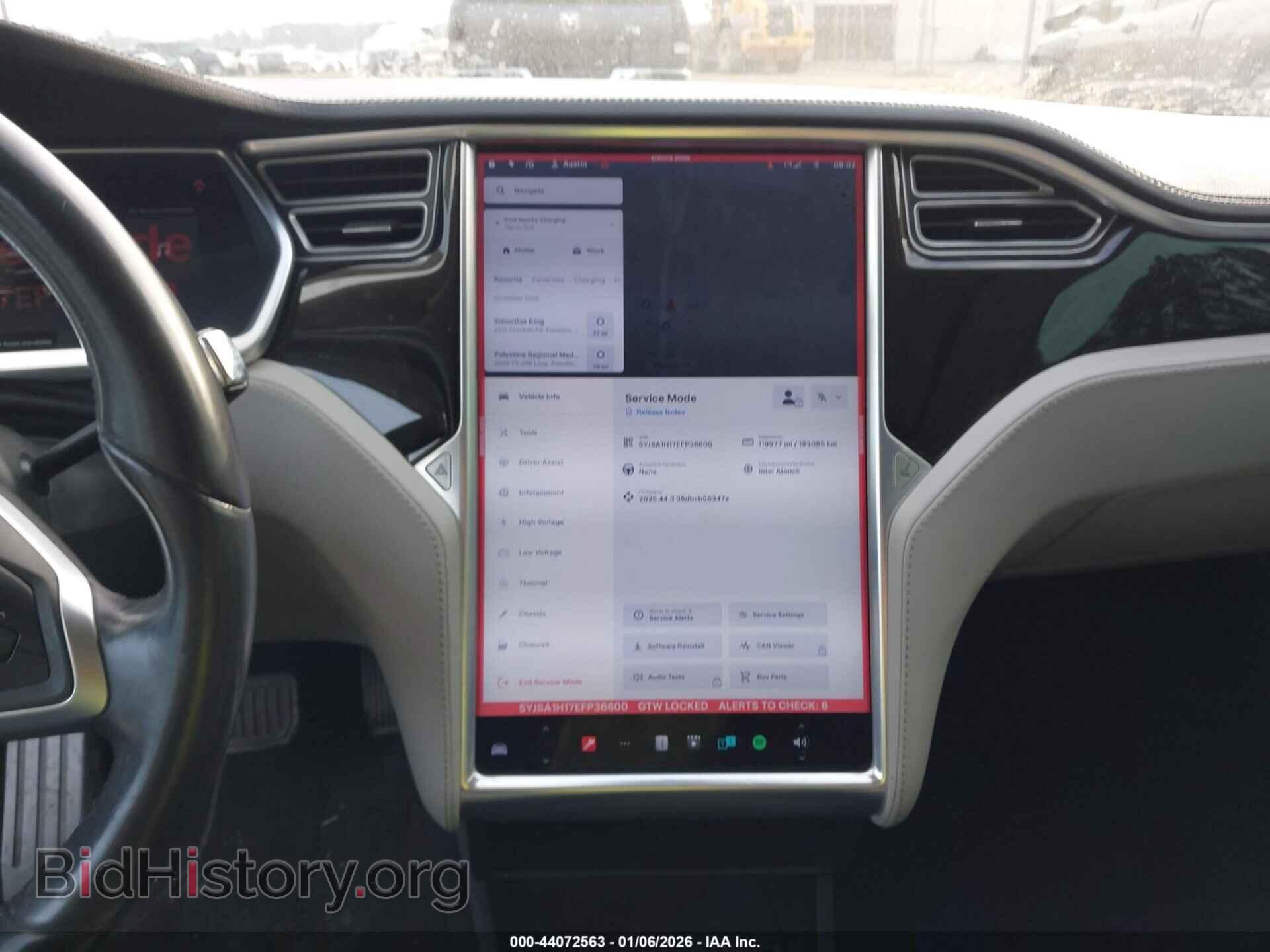 2014 TESLA MODEL S - VIN: 5YJSA1H17EFP36600 - Фото 19