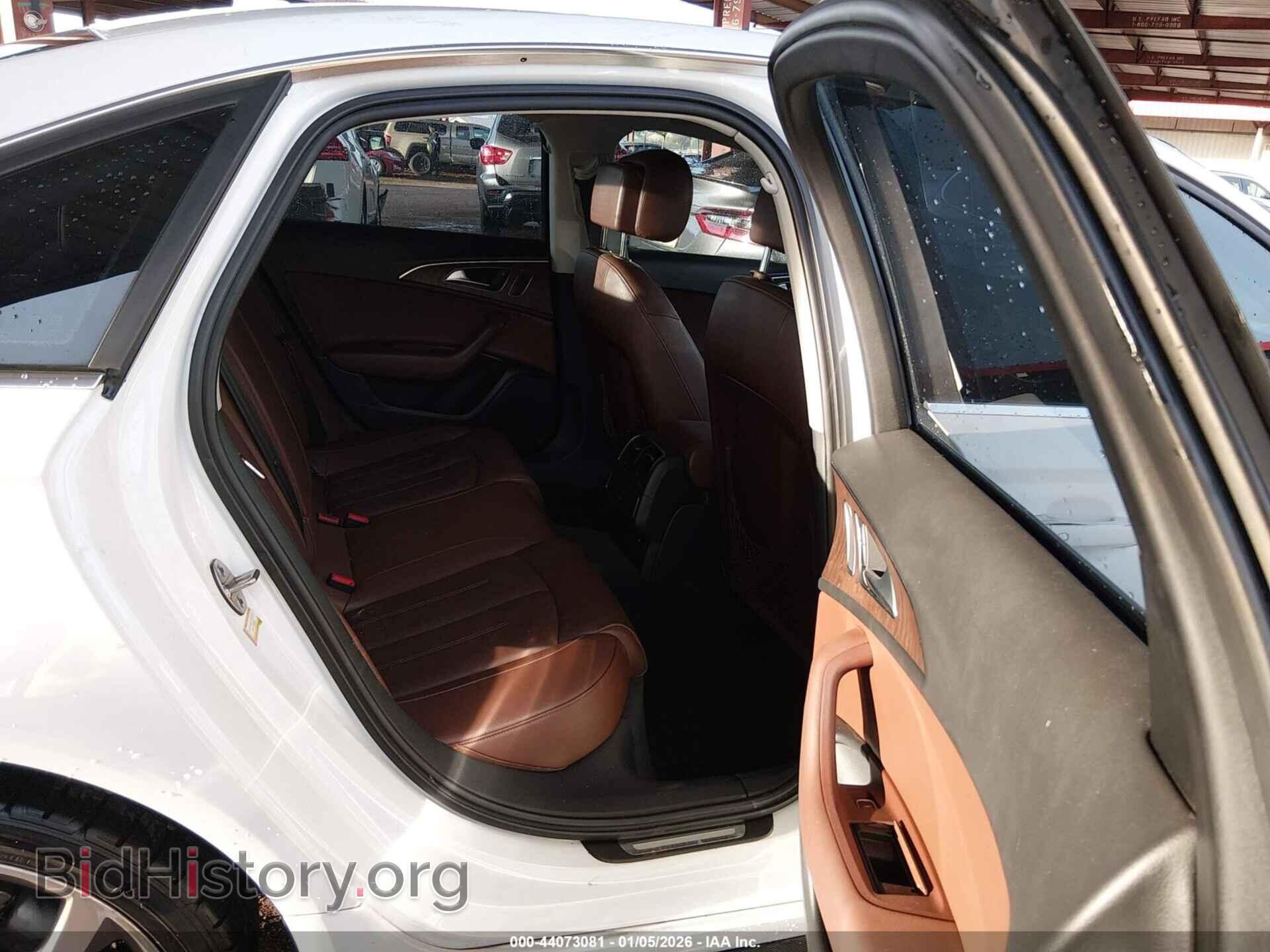 2013 AUDI A6 - VIN: WAUGGAFC8DN107420 - Фото 8
