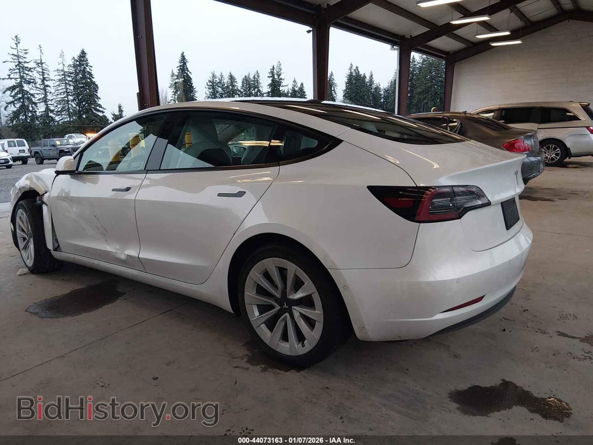 2022 TESLA MODEL 3 - VIN: 5YJ3E1EB0NF255318 - Фото 3