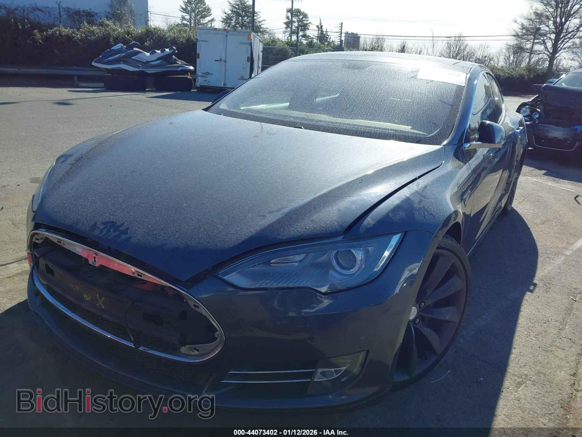 2014 TESLA MODEL S - VIN: 5YJSA1H16EFP52030 - Photo 2