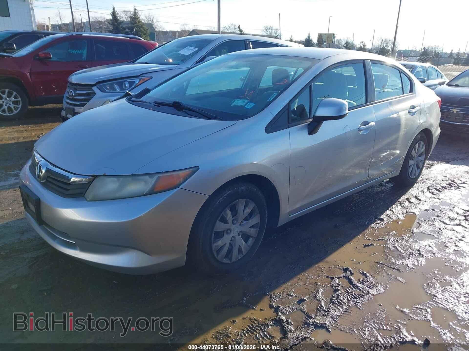 2012 HONDA CIVIC - VIN: 2HGFB2F53CH333846 - Фото 2