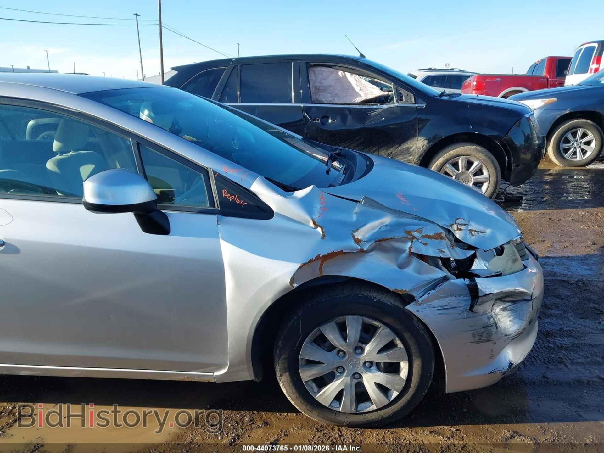 2012 HONDA CIVIC - VIN: 2HGFB2F53CH333846 - Фото 12