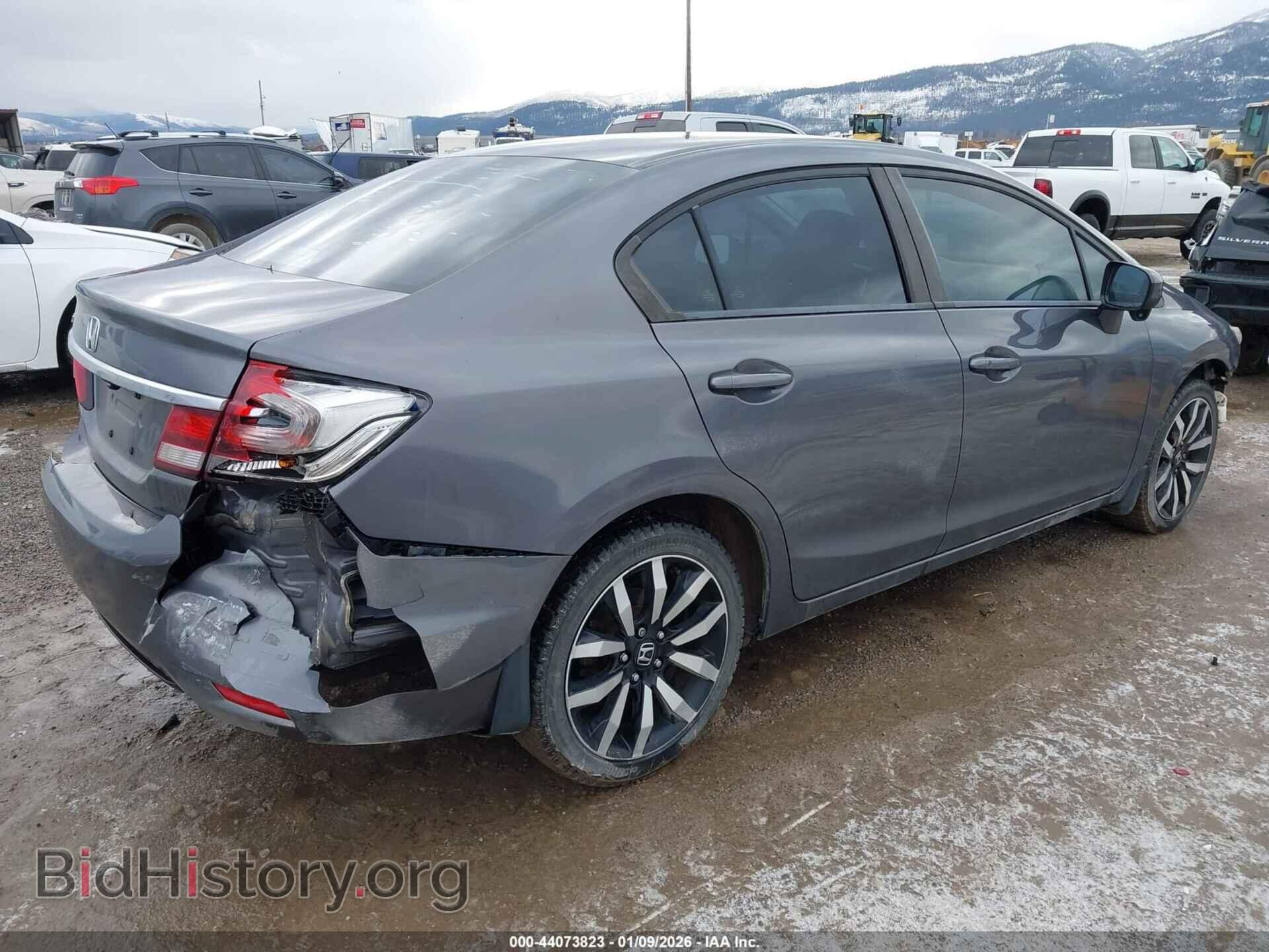 2015 HONDA CIVIC - VIN: 19XFB2F99FE079416 - Фото 4