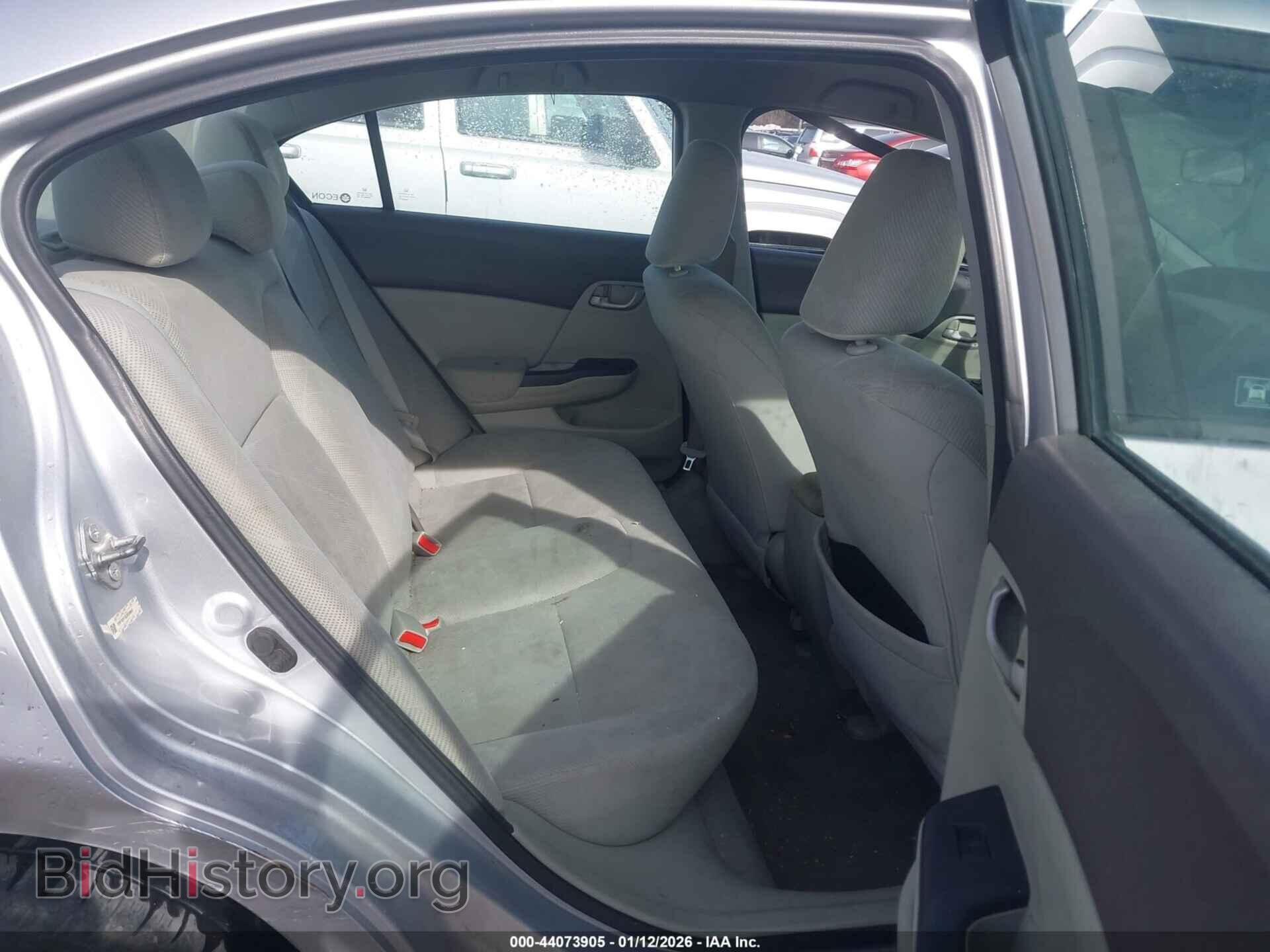 2012 HONDA CIVIC - VIN: 19XFB2F53CE036697 - Фото 8