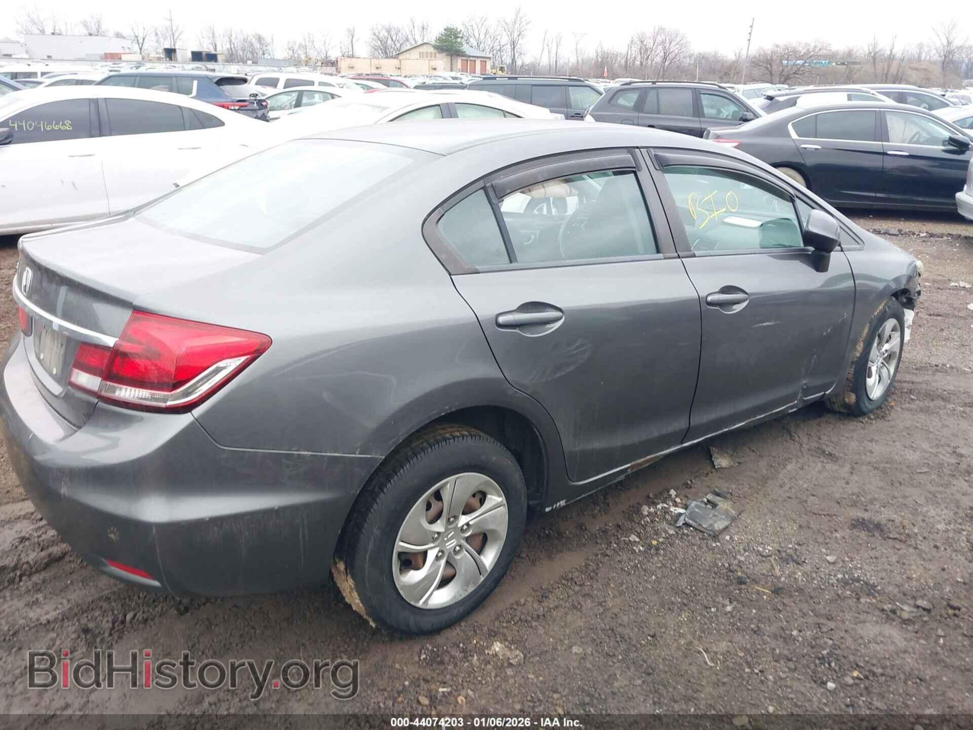 2013 HONDA CIVIC - VIN: 19XFB2F53DE063240 - Фото 4