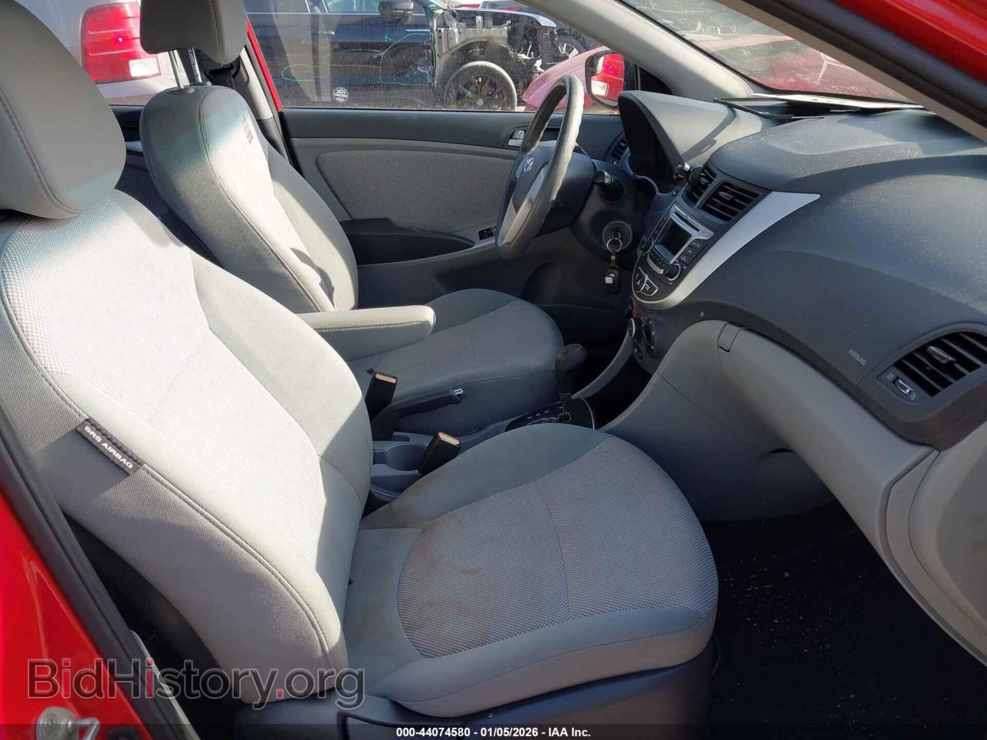 2014 HYUNDAI ACCENT - VIN: KMHCT4AE3EU726761 - Фото 5