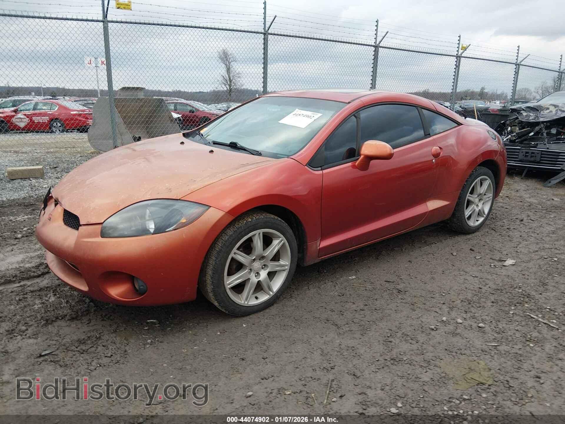 2007 MITSUBISHI ECLIPSE - VIN: 4A3AK64F97E058408 - Фото 2