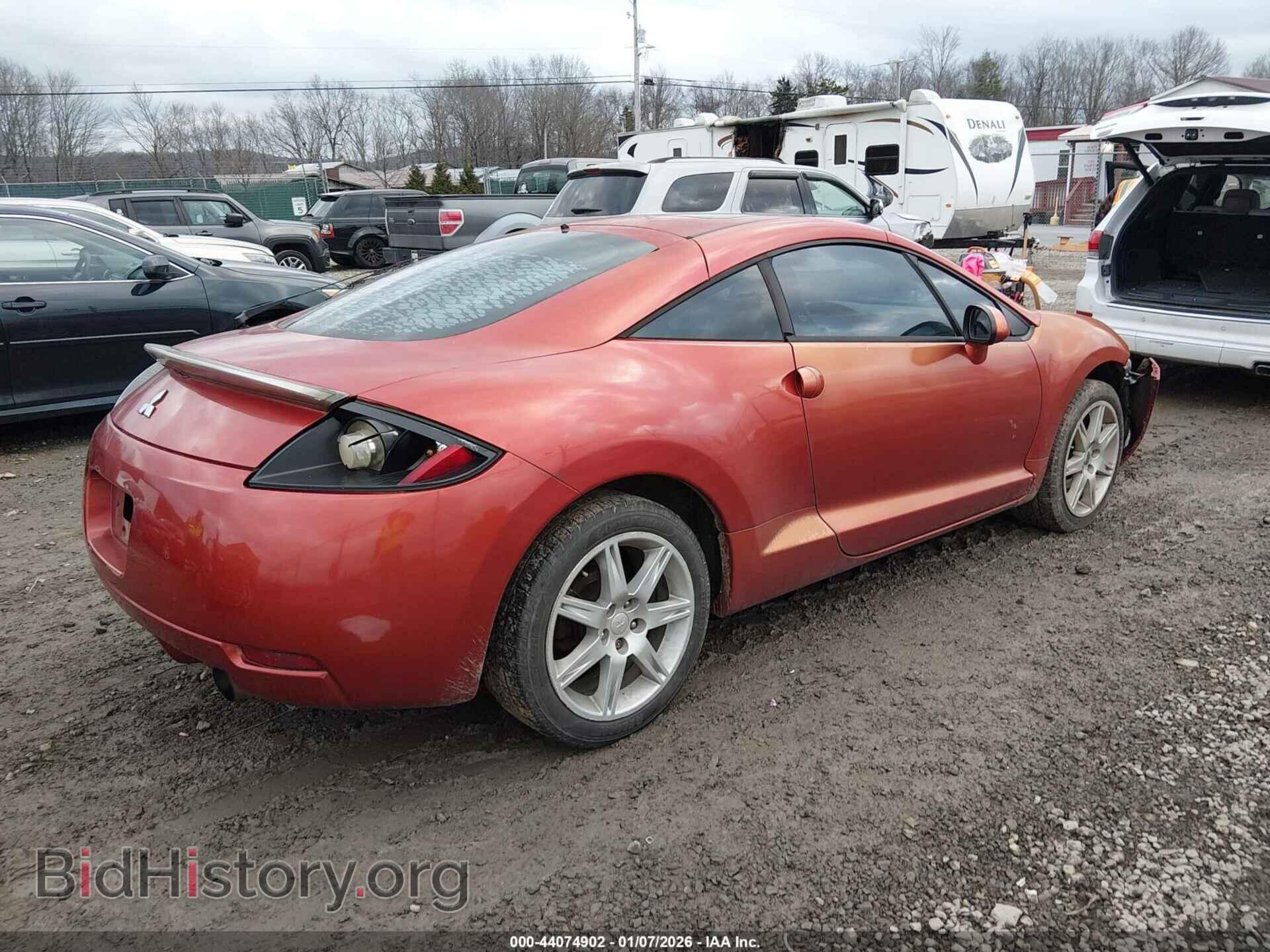 2007 MITSUBISHI ECLIPSE - VIN: 4A3AK64F97E058408 - Фото 4