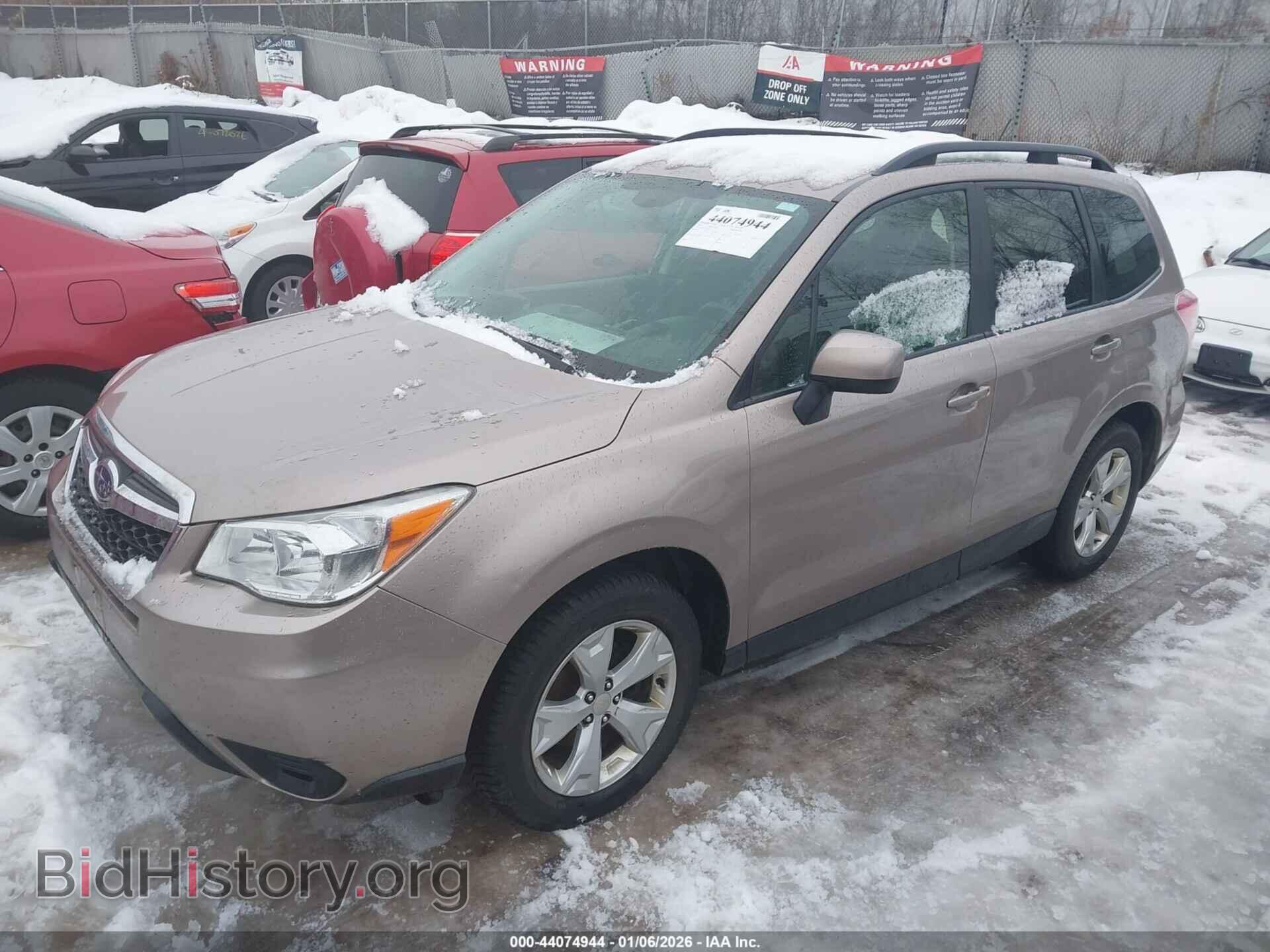 2014 SUBARU FORESTER - VIN: JF2SJAEC0EH520210 - Фото 2