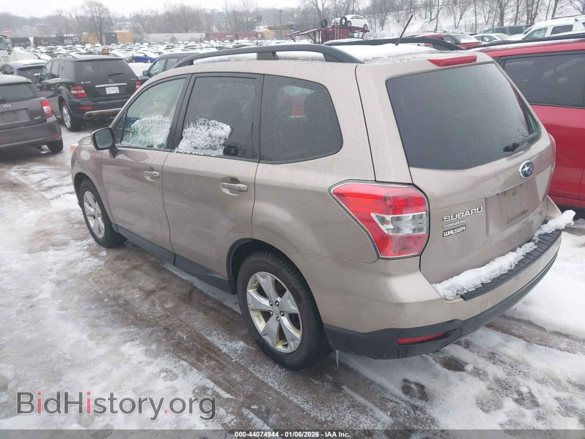 2014 SUBARU FORESTER - VIN: JF2SJAEC0EH520210 - Фото 3