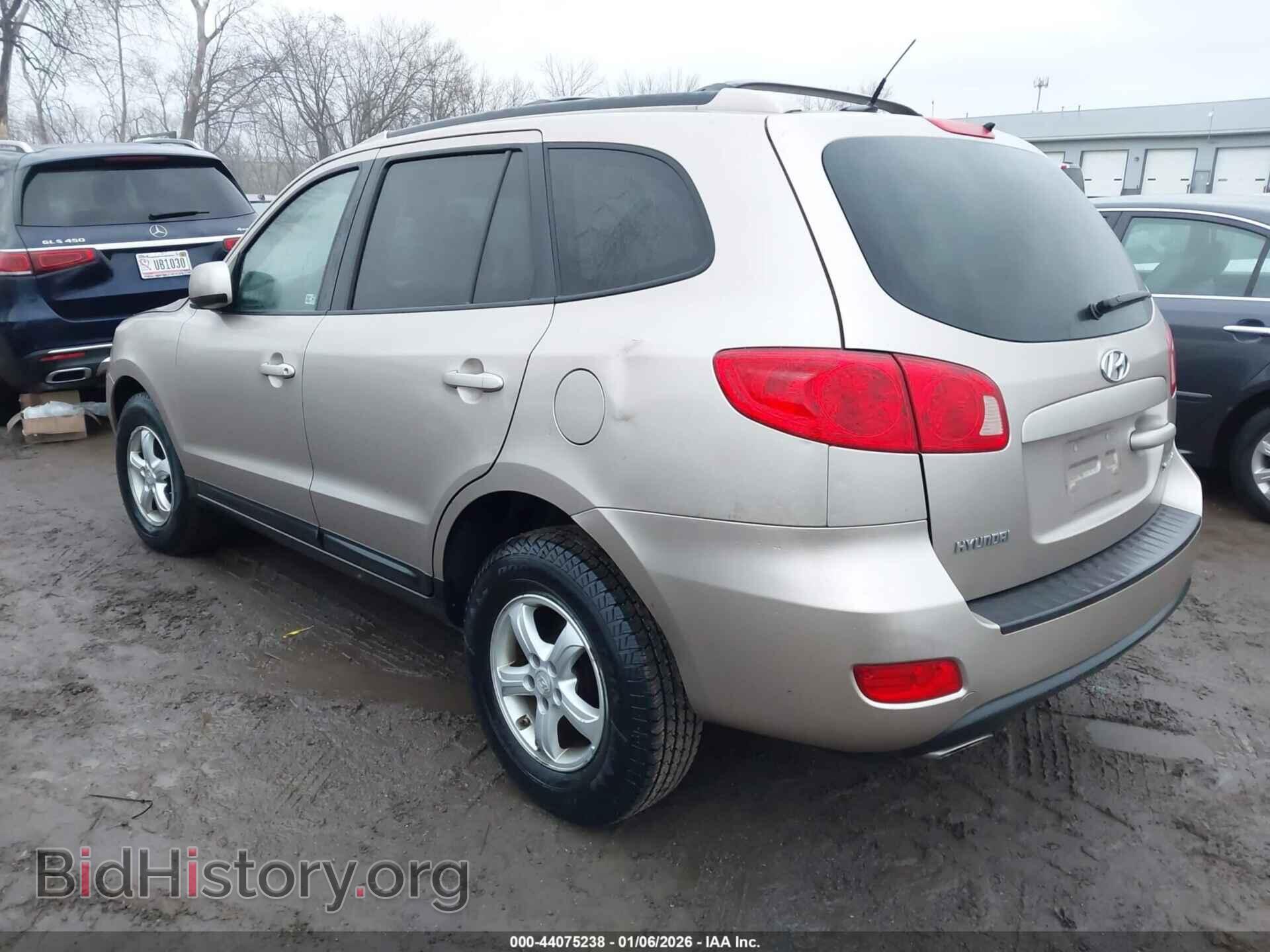 2007 HYUNDAI SANTA FE - VIN: 5NMSG13D97H054528 - Фото 3