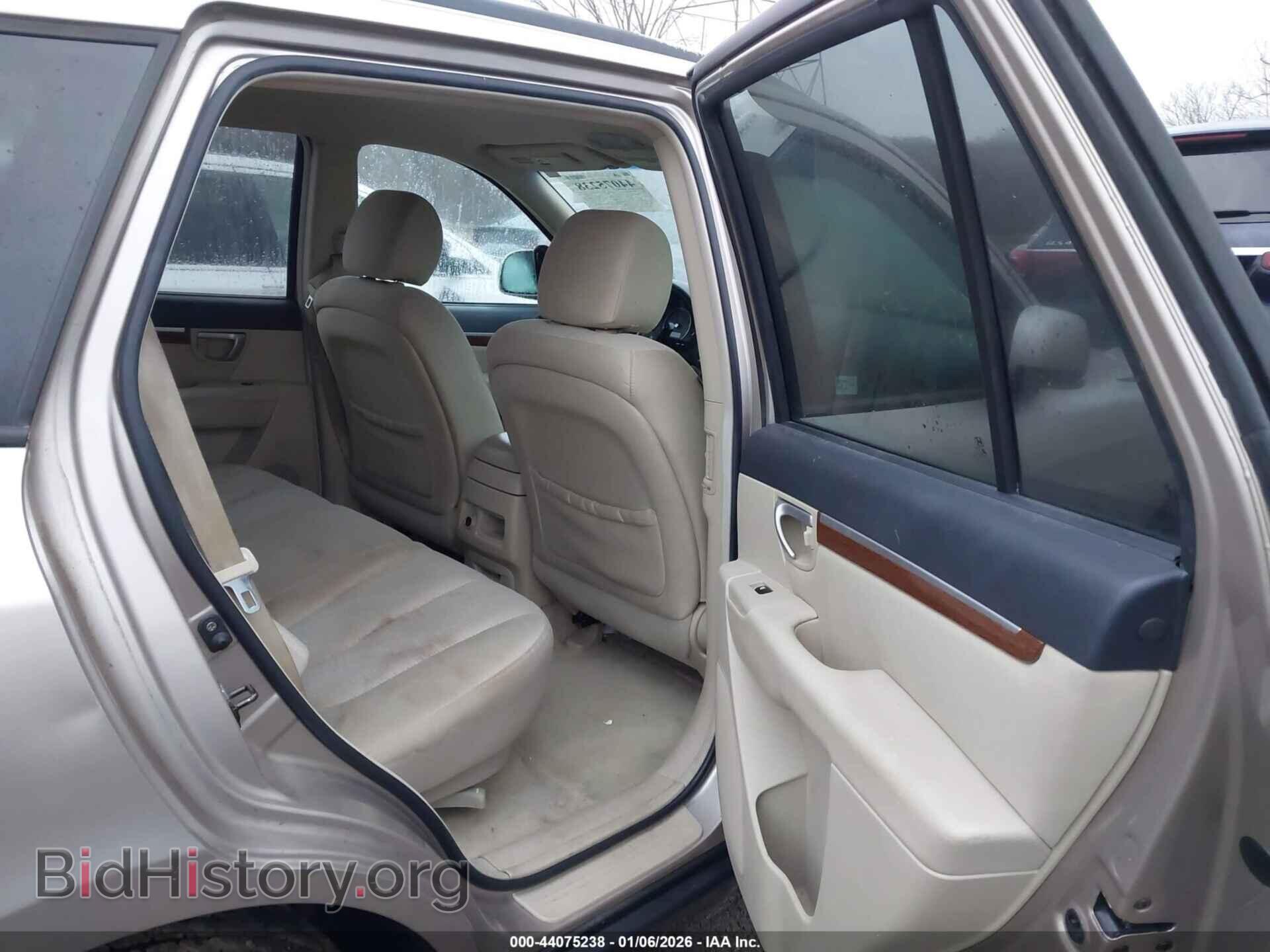 2007 HYUNDAI SANTA FE - VIN: 5NMSG13D97H054528 - Фото 8