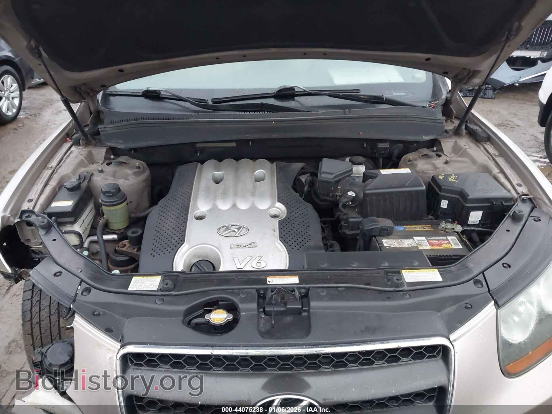 2007 HYUNDAI SANTA FE - VIN: 5NMSG13D97H054528 - Фото 10