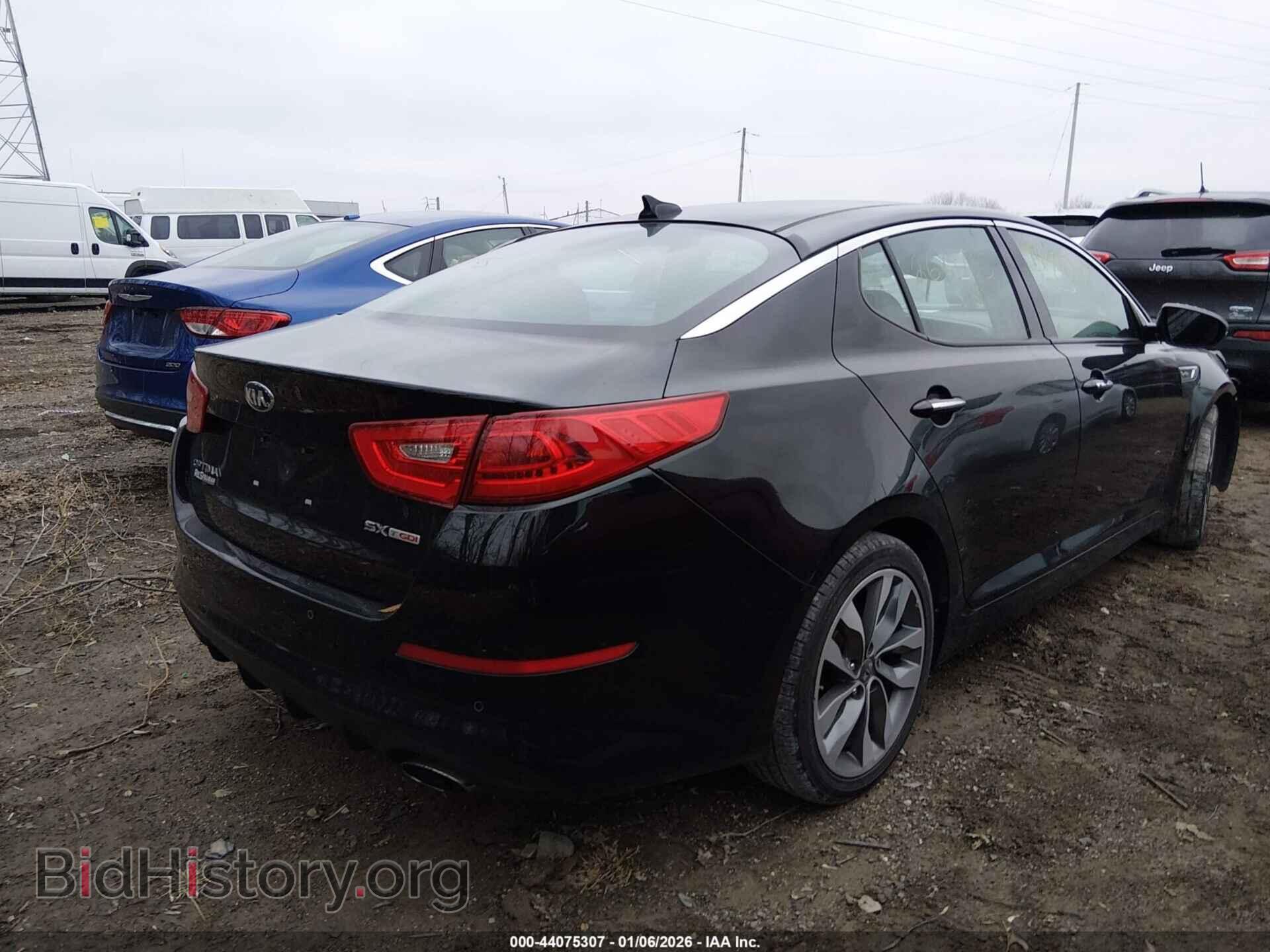 2014 KIA OPTIMA - VIN: 5XXGR4A68EG266435 - Фото 4