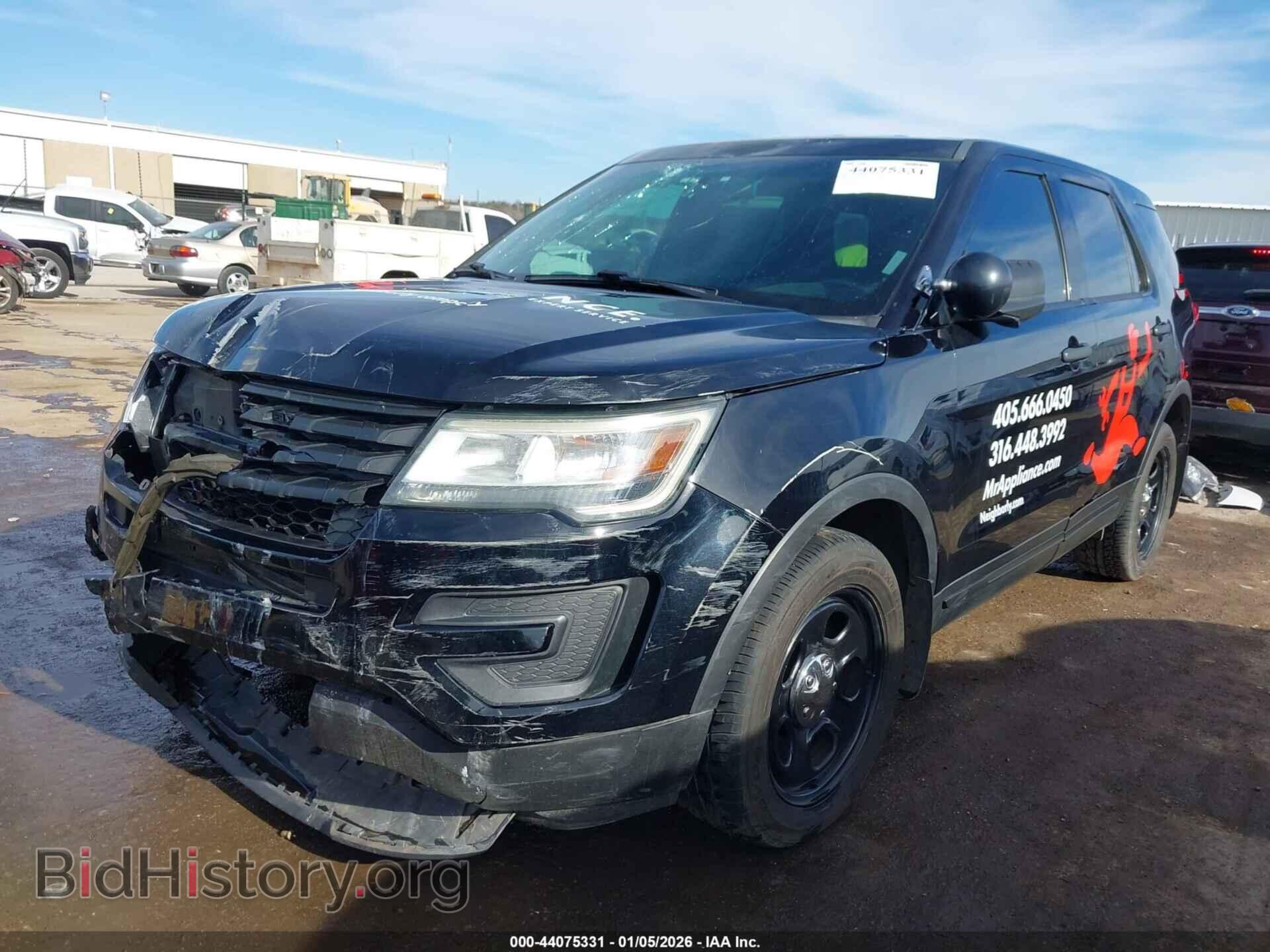 2016 FORD UTILITY POLICE INTERCEPTOR - VIN: 1FM5K8AR0GGD17401 - Фото 2