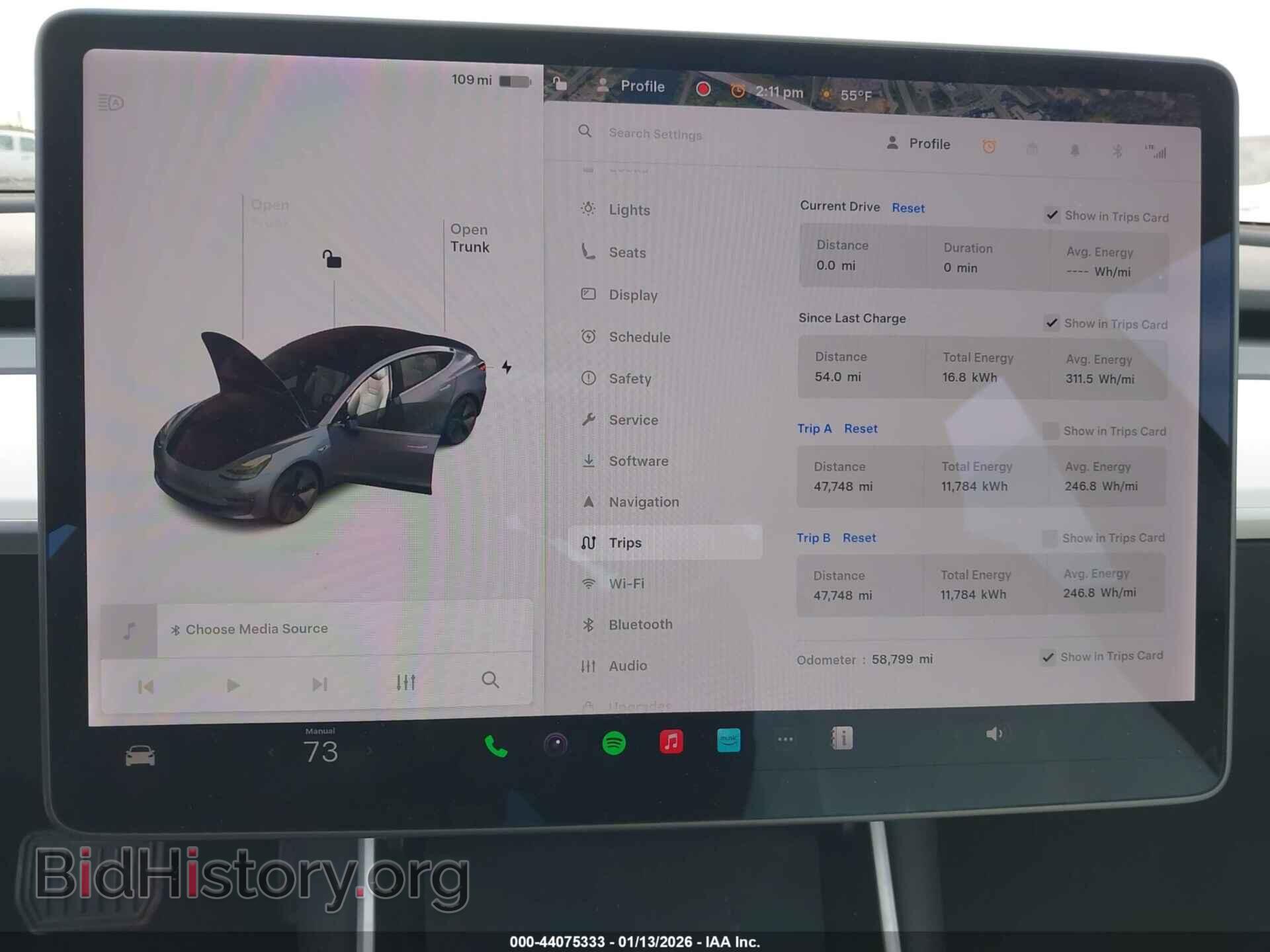2020 TESLA MODEL 3 - VIN: 5YJ3E1EB2LF783181 - Фото 7