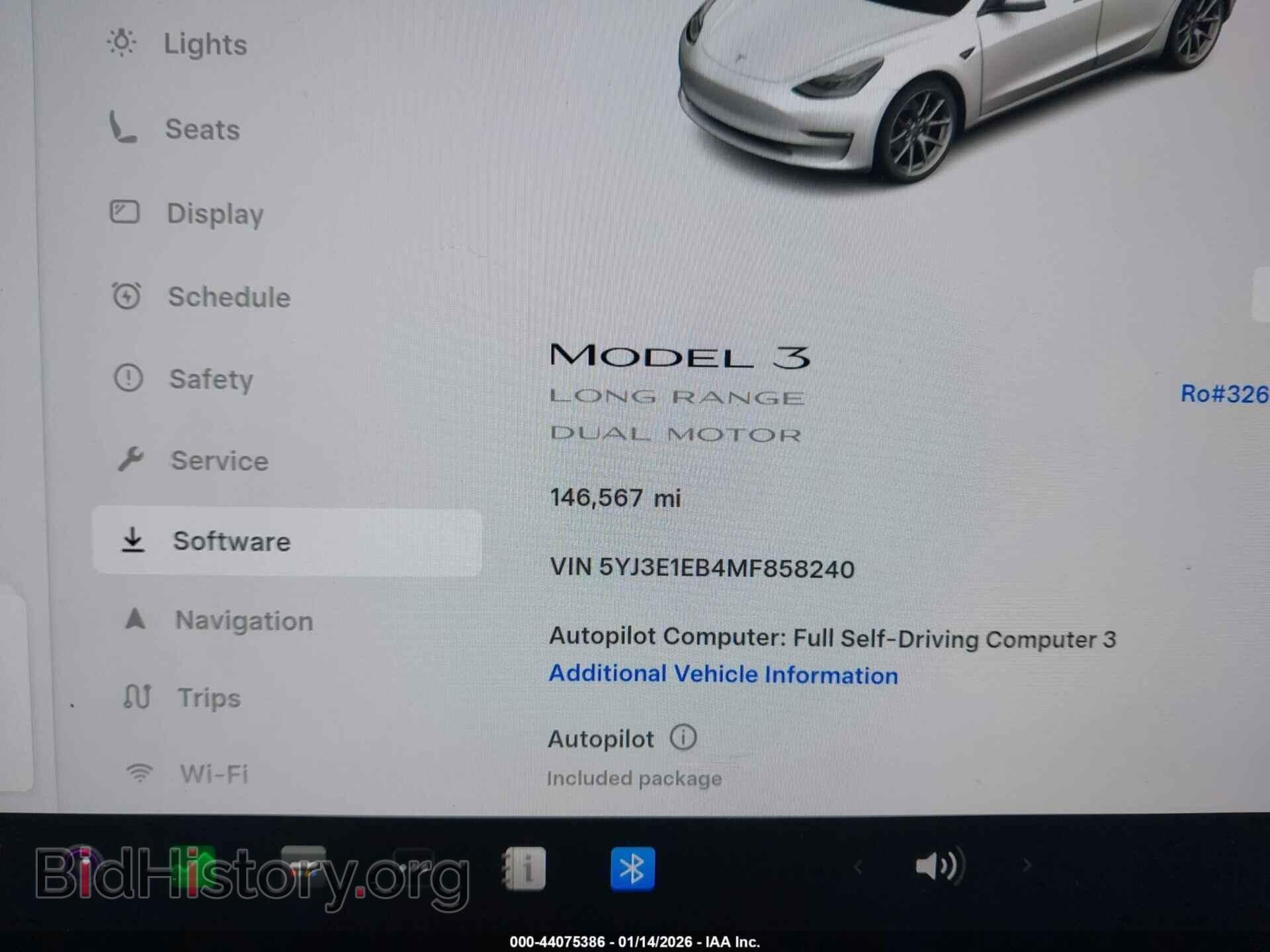 2021 TESLA MODEL 3 - VIN: 5YJ3E1EB4MF858240 - Фото 7