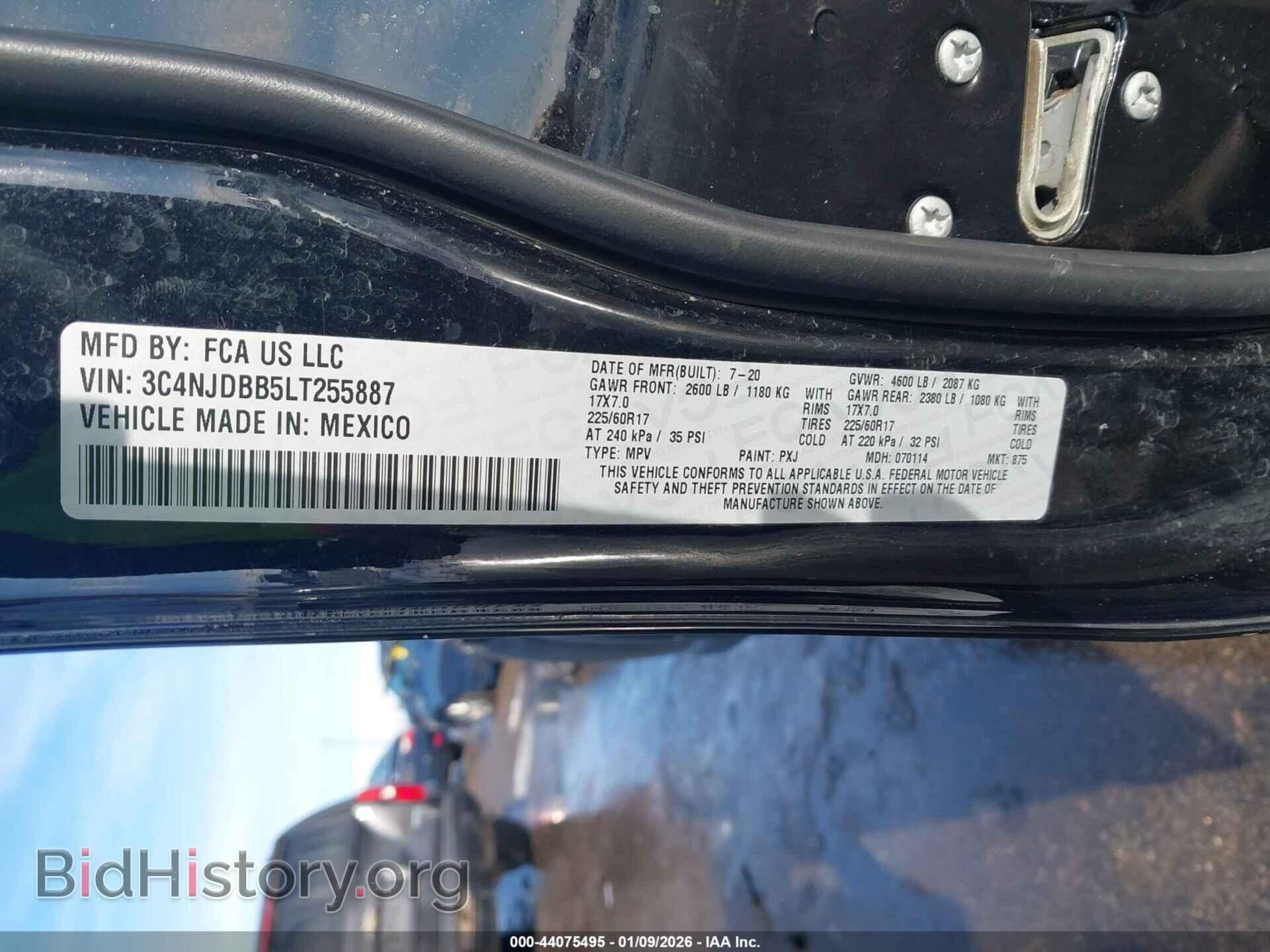 2020 JEEP COMPASS - VIN: 3C4NJDBB5LT255887 - Фото 9