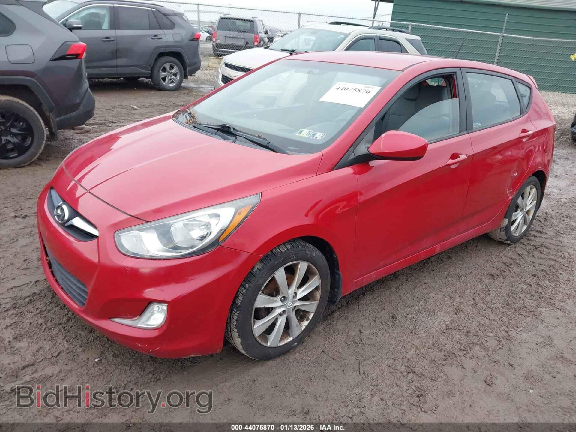 2012 HYUNDAI ACCENT - VIN: KMHCU5AE0CU041617 - Фото 2