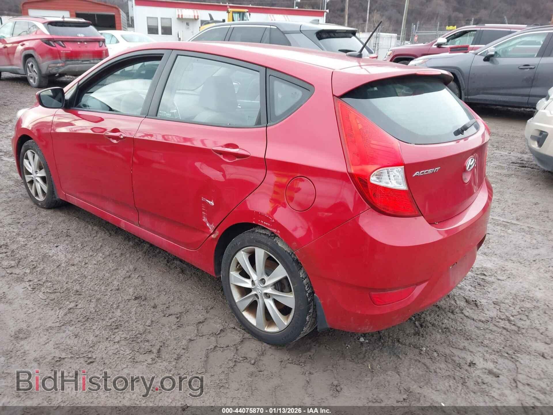 2012 HYUNDAI ACCENT - VIN: KMHCU5AE0CU041617 - Фото 3