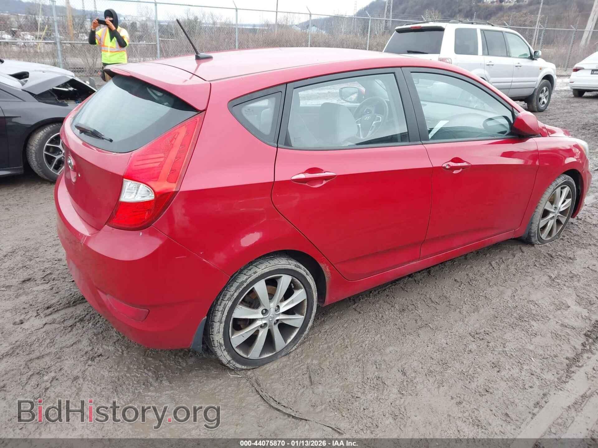 2012 HYUNDAI ACCENT - VIN: KMHCU5AE0CU041617 - Фото 4