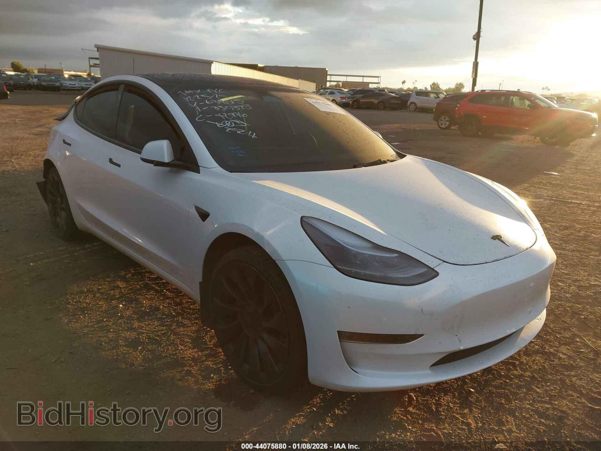Фотография 5YJ3E1EC5PF637615 - TESLA MODEL 3 2023