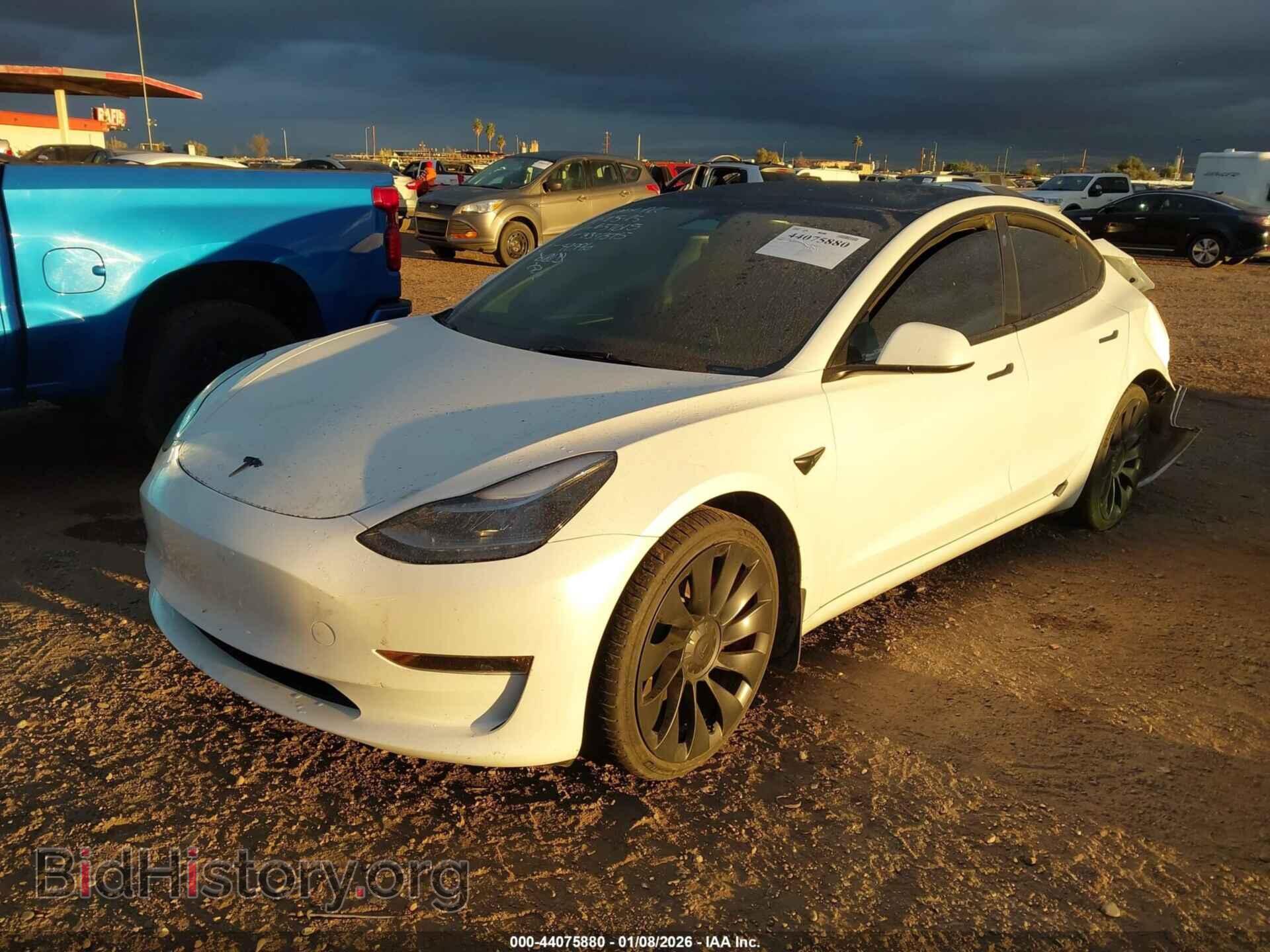 2023 TESLA MODEL 3 - VIN: 5YJ3E1EC5PF637615 - Фото 2