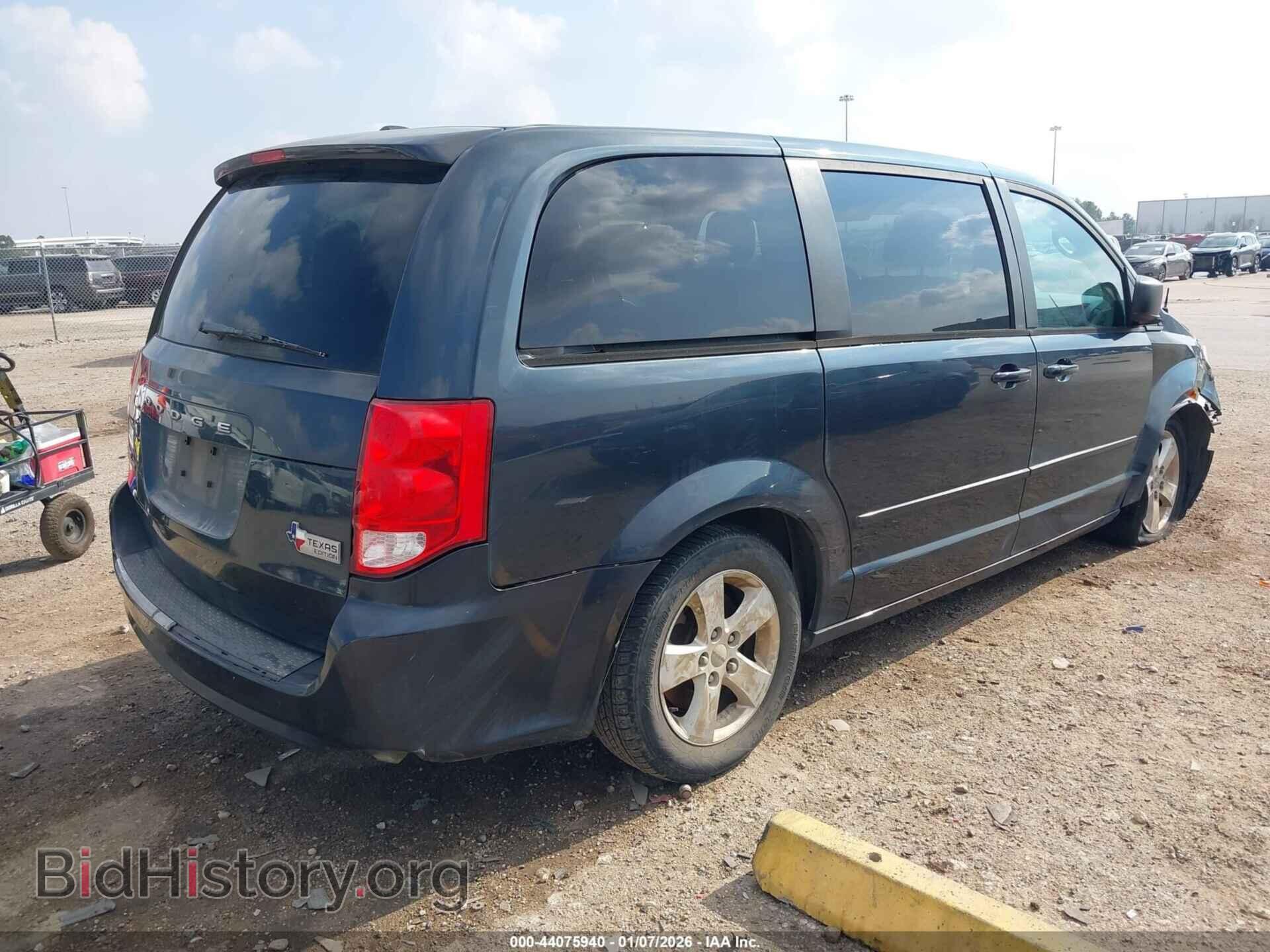 2013 DODGE GRAND CARAVAN - VIN: 2C4RDGBG8DR771445 - Фото 4