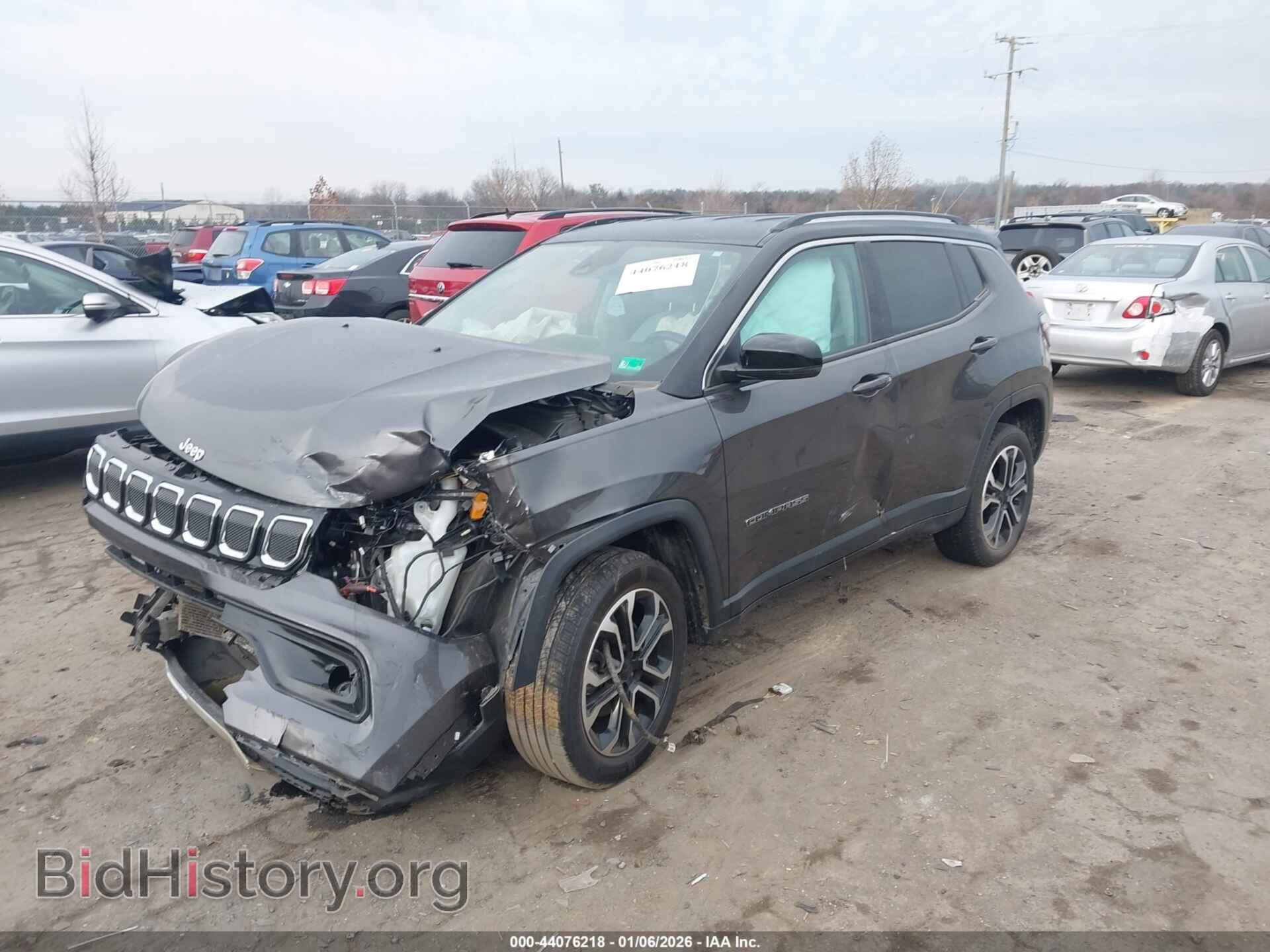 2022 JEEP COMPASS - VIN: 3C4NJDCB4NT191262 - Фото 2