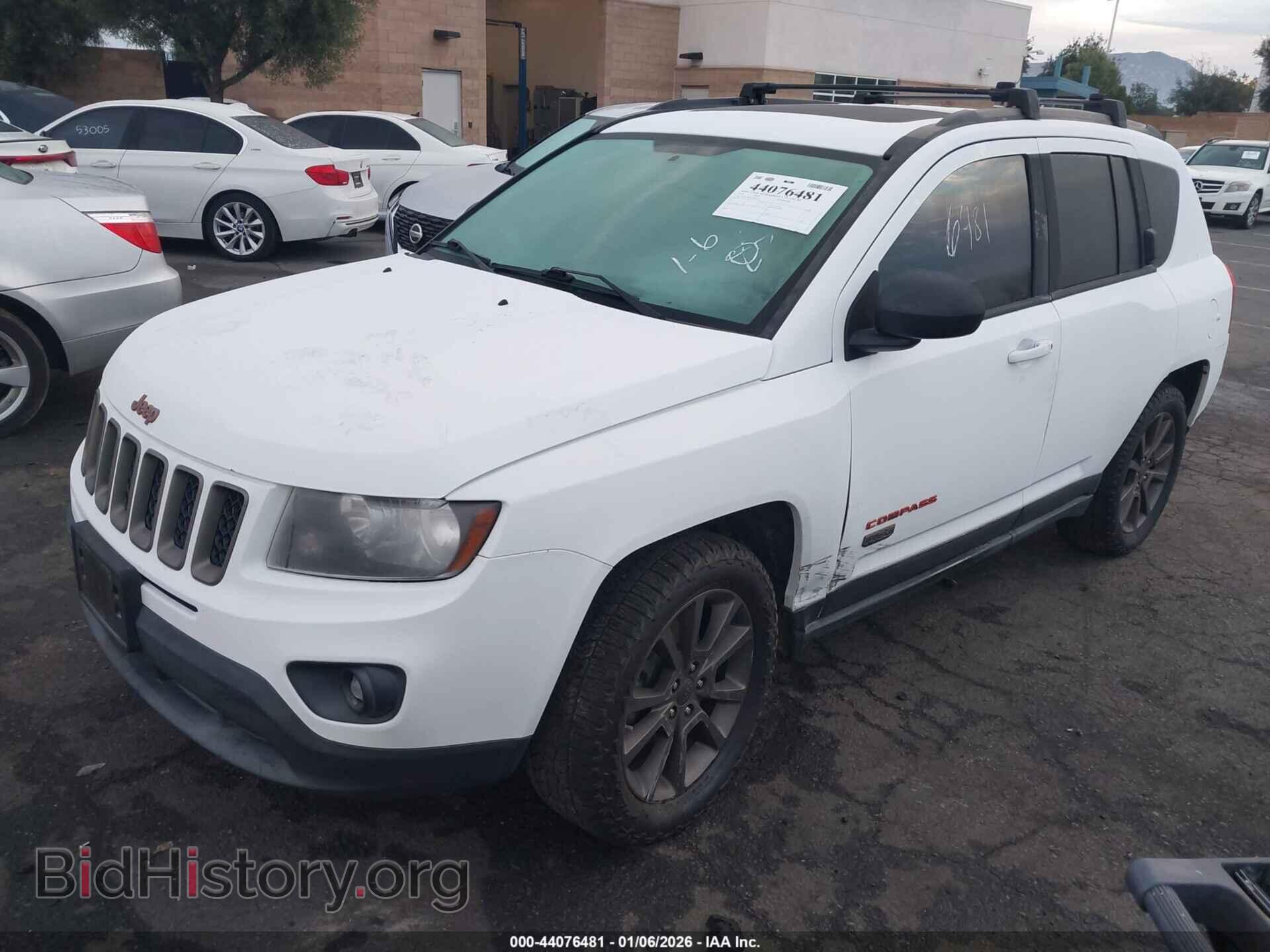 2016 JEEP COMPASS - VIN: 1C4NJCBB5GD815722 - Фото 2
