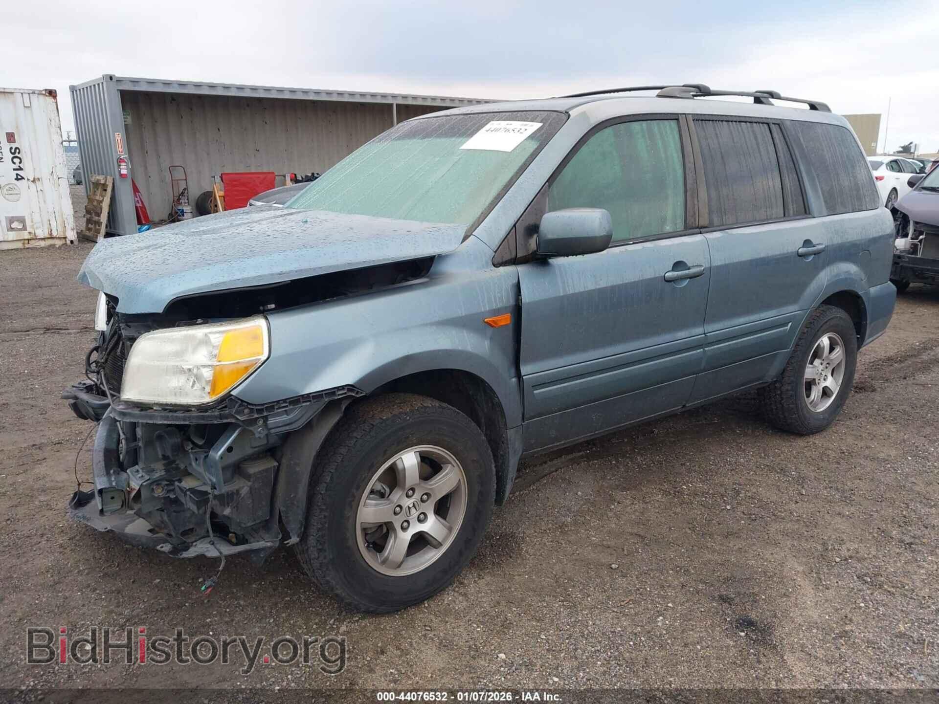 2006 HONDA PILOT - VIN: 2HKYF18596H504923 - Фото 2