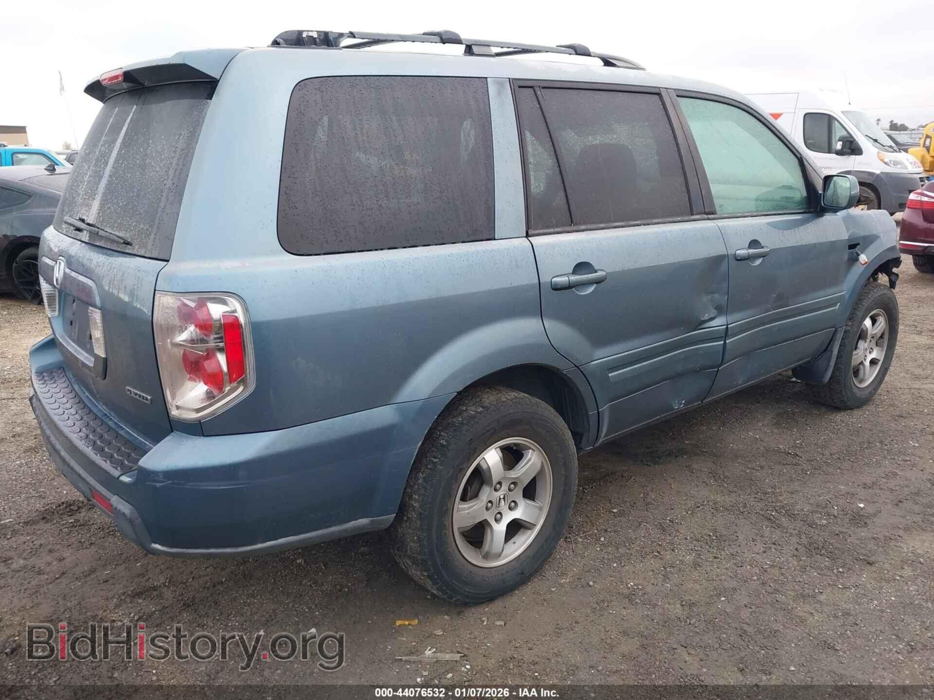 2006 HONDA PILOT - VIN: 2HKYF18596H504923 - Фото 4