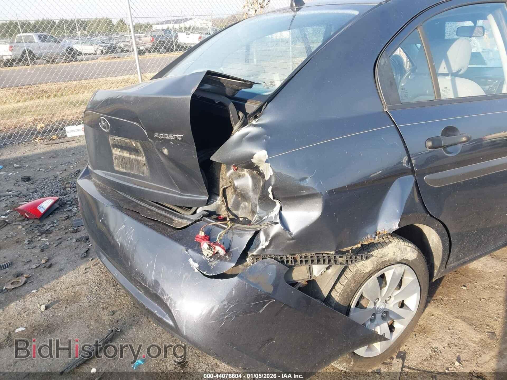 2009 HYUNDAI ACCENT - VIN: KMHCM46C99U316976 - Фото 6
