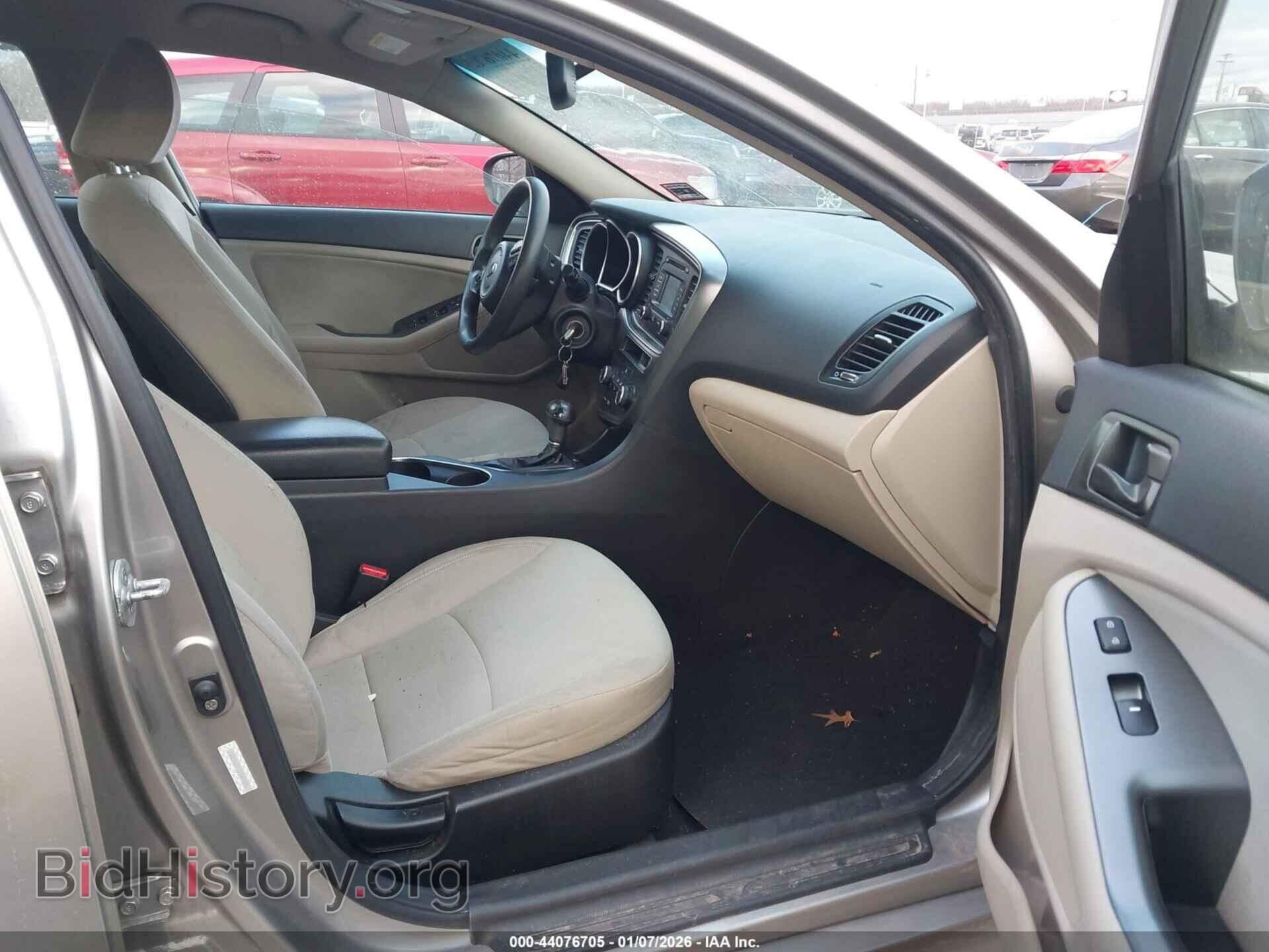 2014 KIA OPTIMA - VIN: KNAGM4A72E5499851 - Фото 5