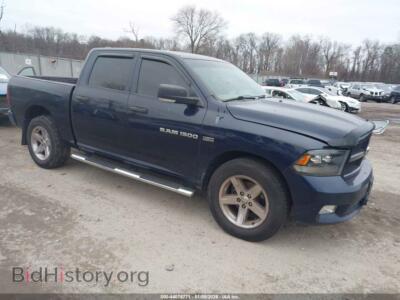 2012 RAM 1500 ST, blue — VIN 1C6RD7KT1CS165678, IAAI