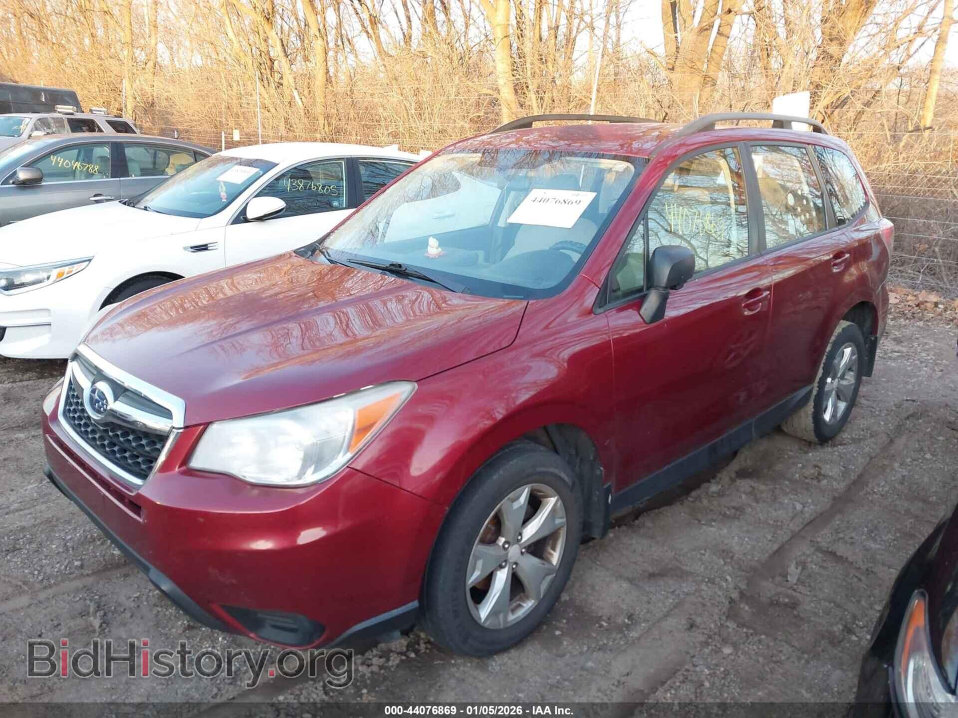 2015 SUBARU FORESTER - VIN: JF2SJABC2FH555191 - Фото 2