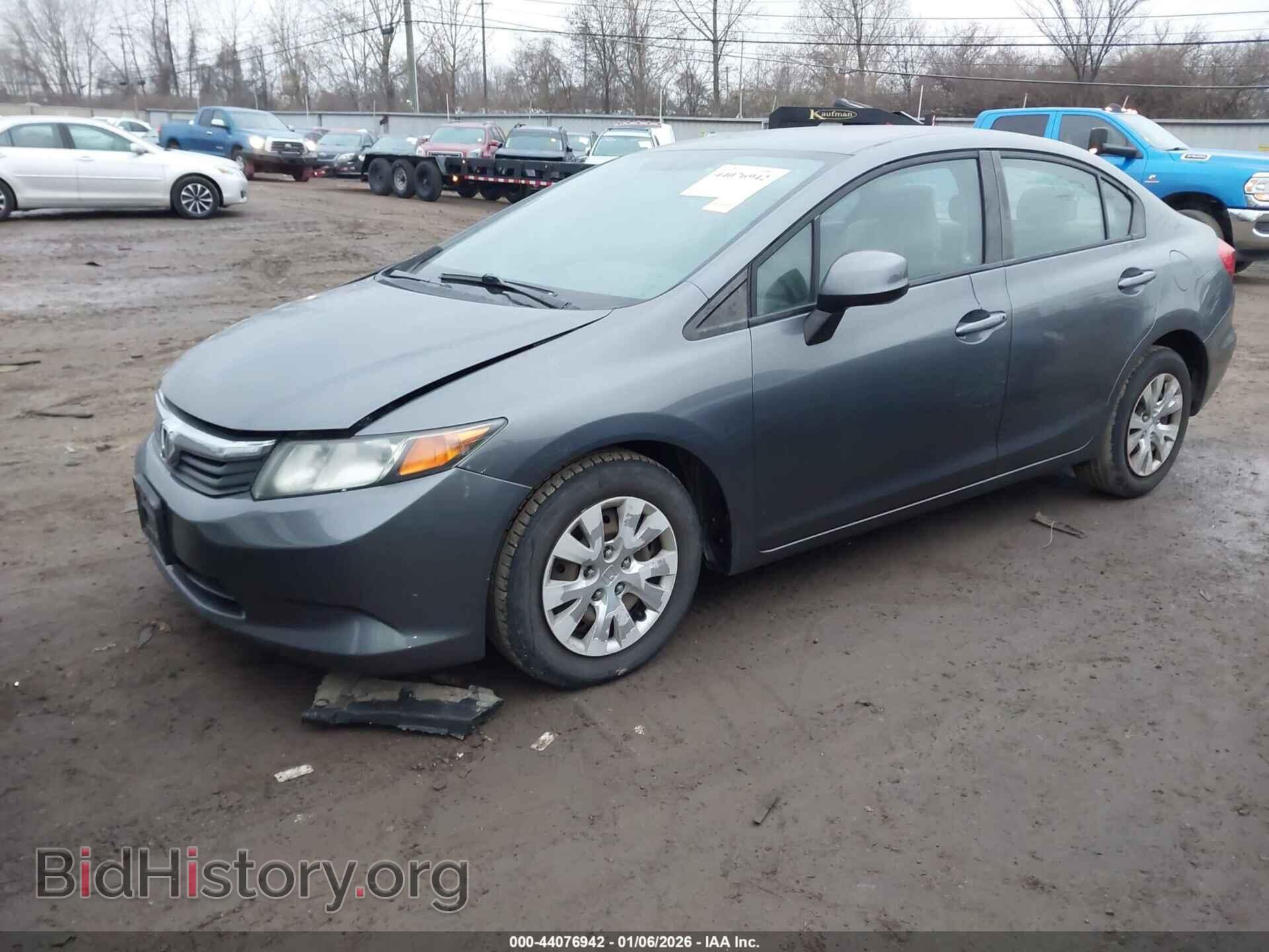 2012 HONDA CIVIC - VIN: 19XFB2F55CE105776 - Фото 2
