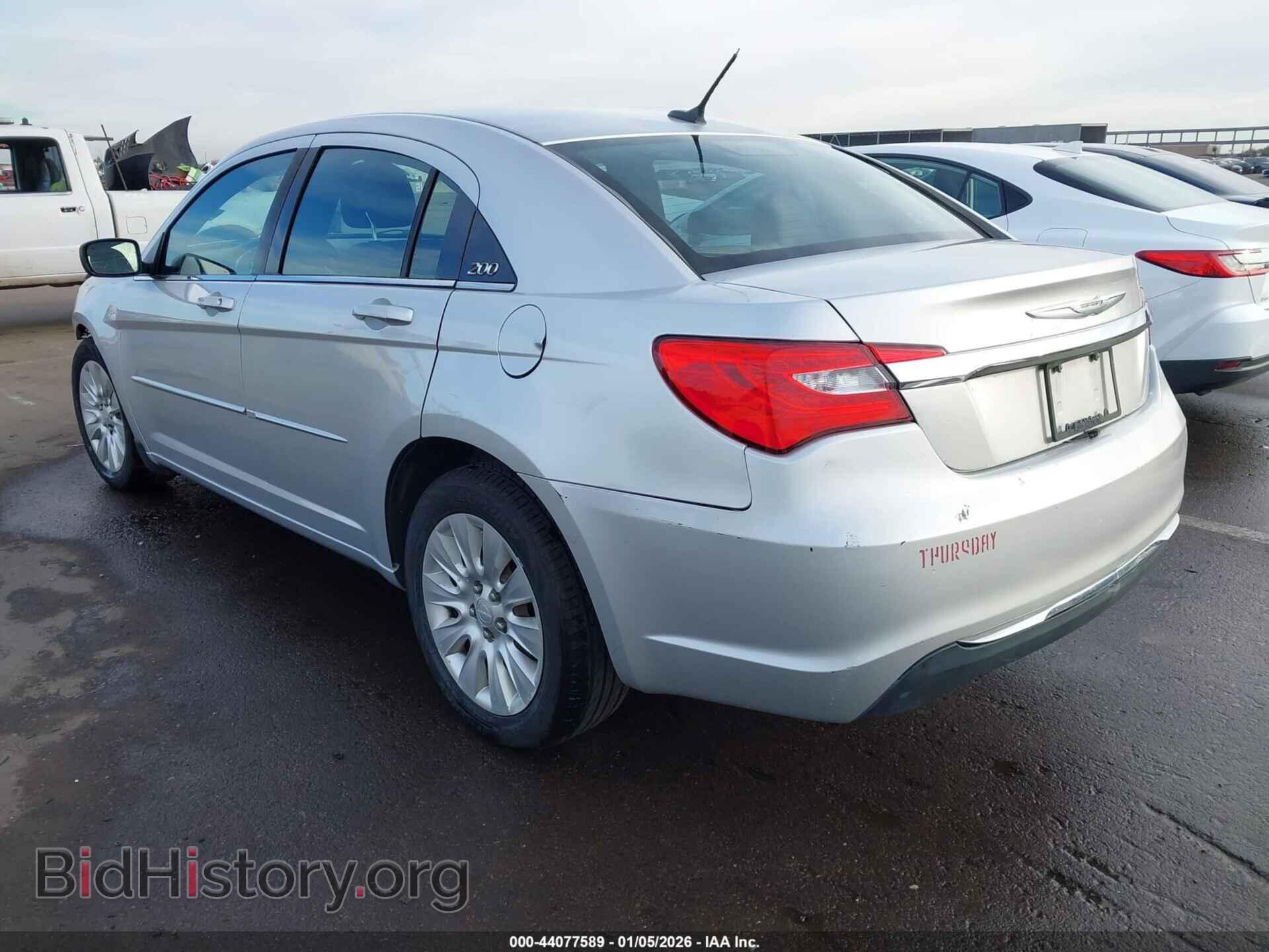 2012 CHRYSLER 200 - VIN: 1C3CCBAB1CN203037 - Фото 3