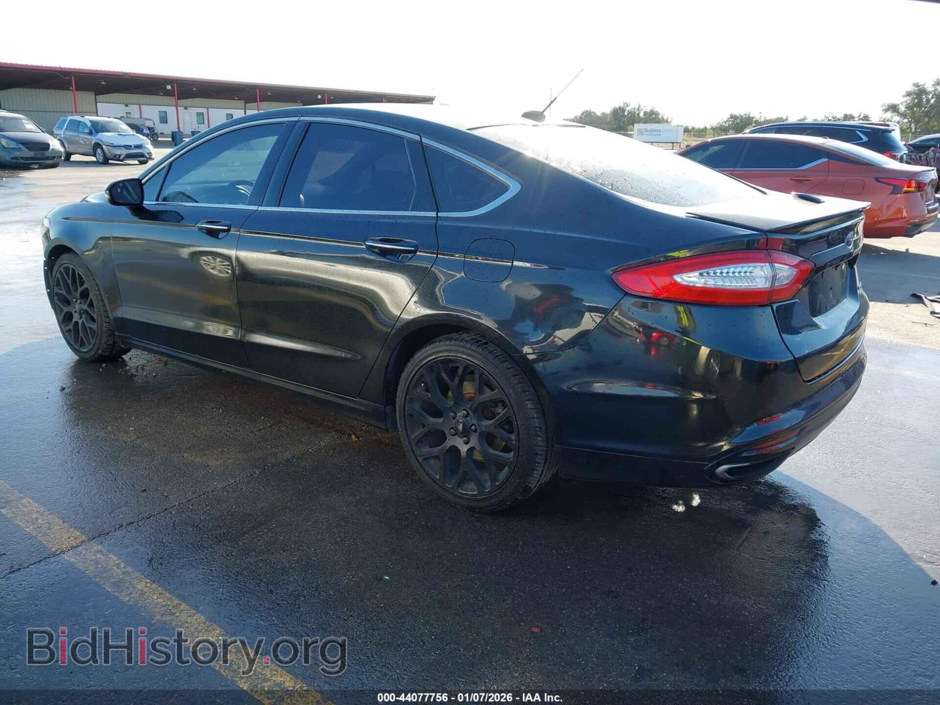 2013 FORD FUSION - VIN: 3FA6P0D9XDR205030 - Фото 3