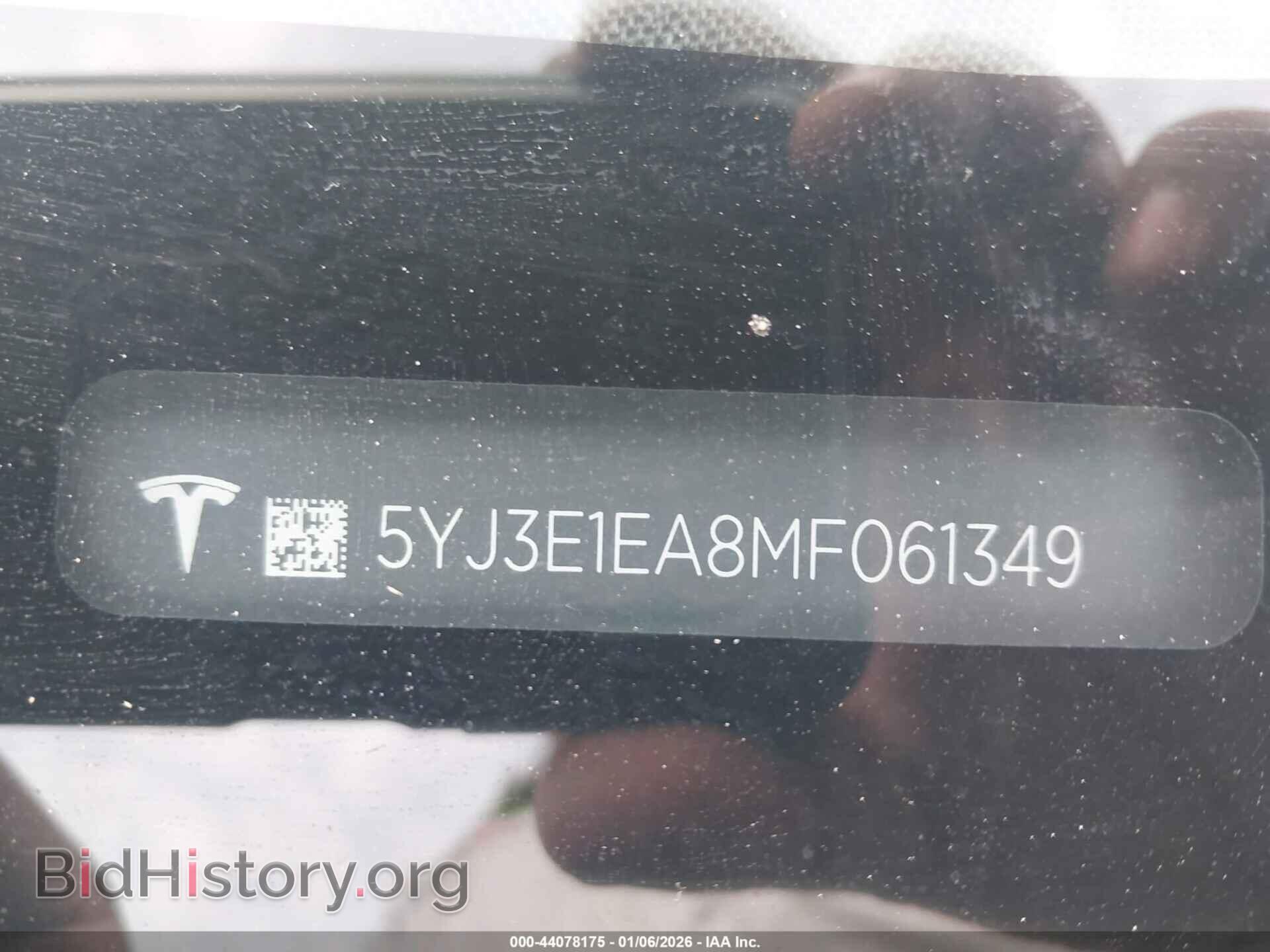 2021 TESLA MODEL 3 - VIN: 5YJ3E1EA8MF061349 - Фото 9